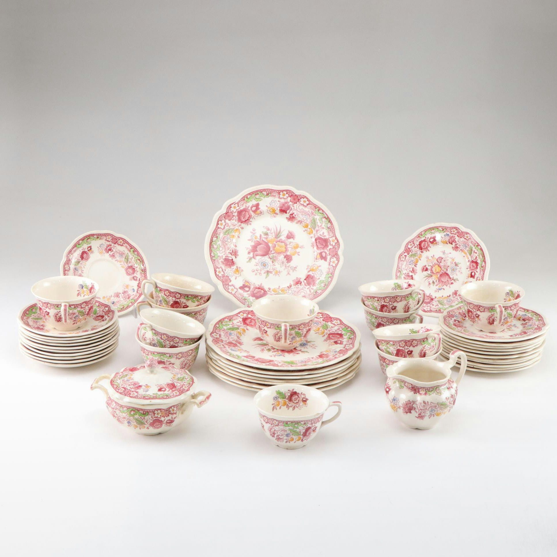 Johnson Bros. "Dorchester" Plates, Teacups & More