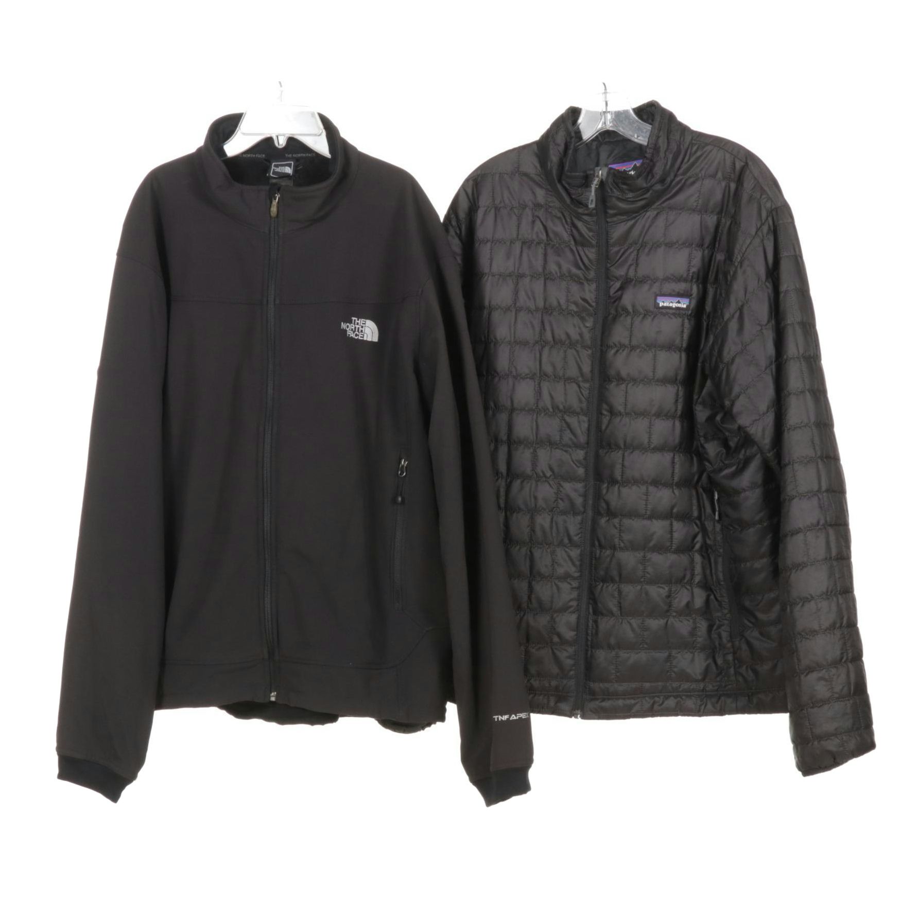 The North Face Apex Lined Jacket with Patagonia Nano Puff, XL