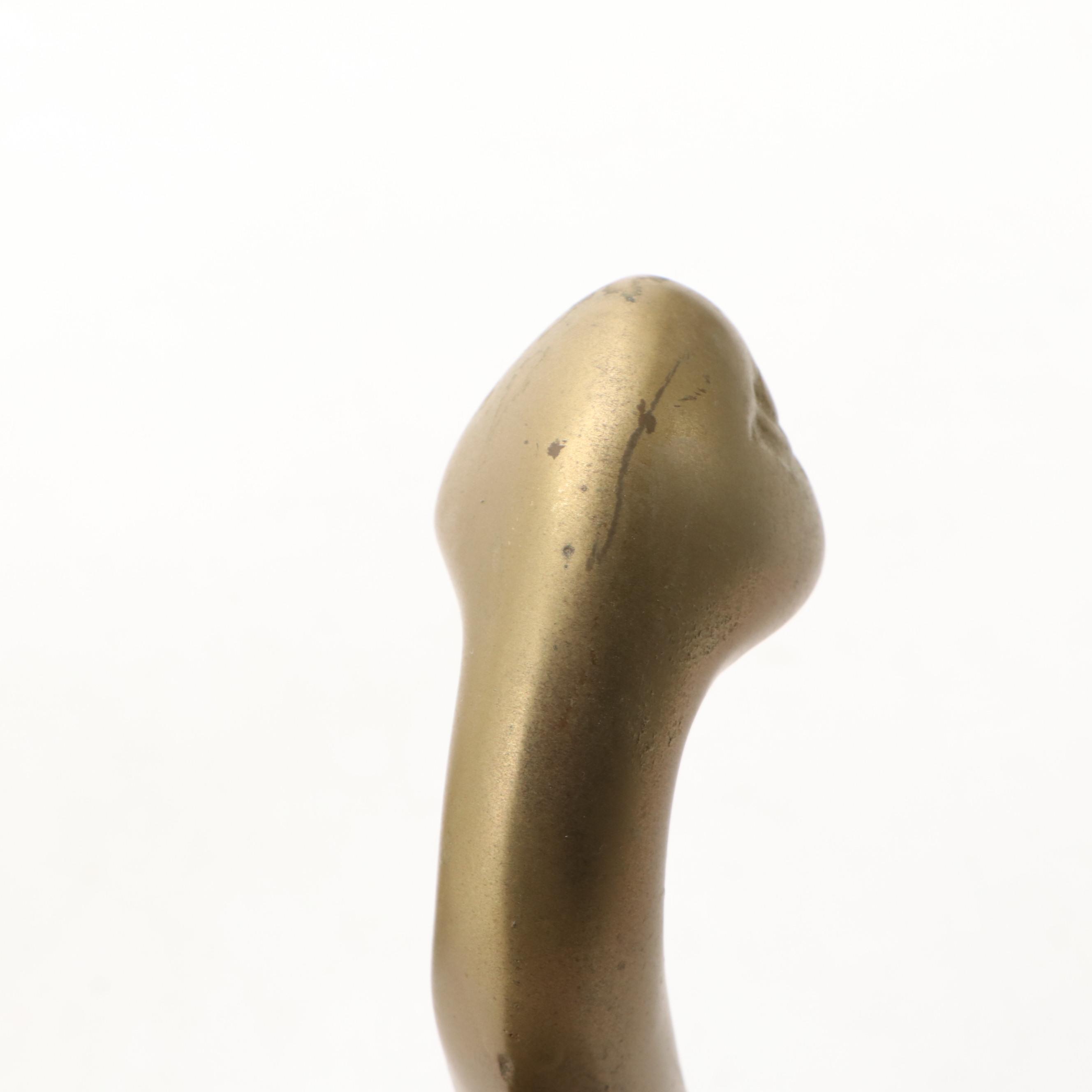 Brass Swan Planters, Mid to Late 20th Century