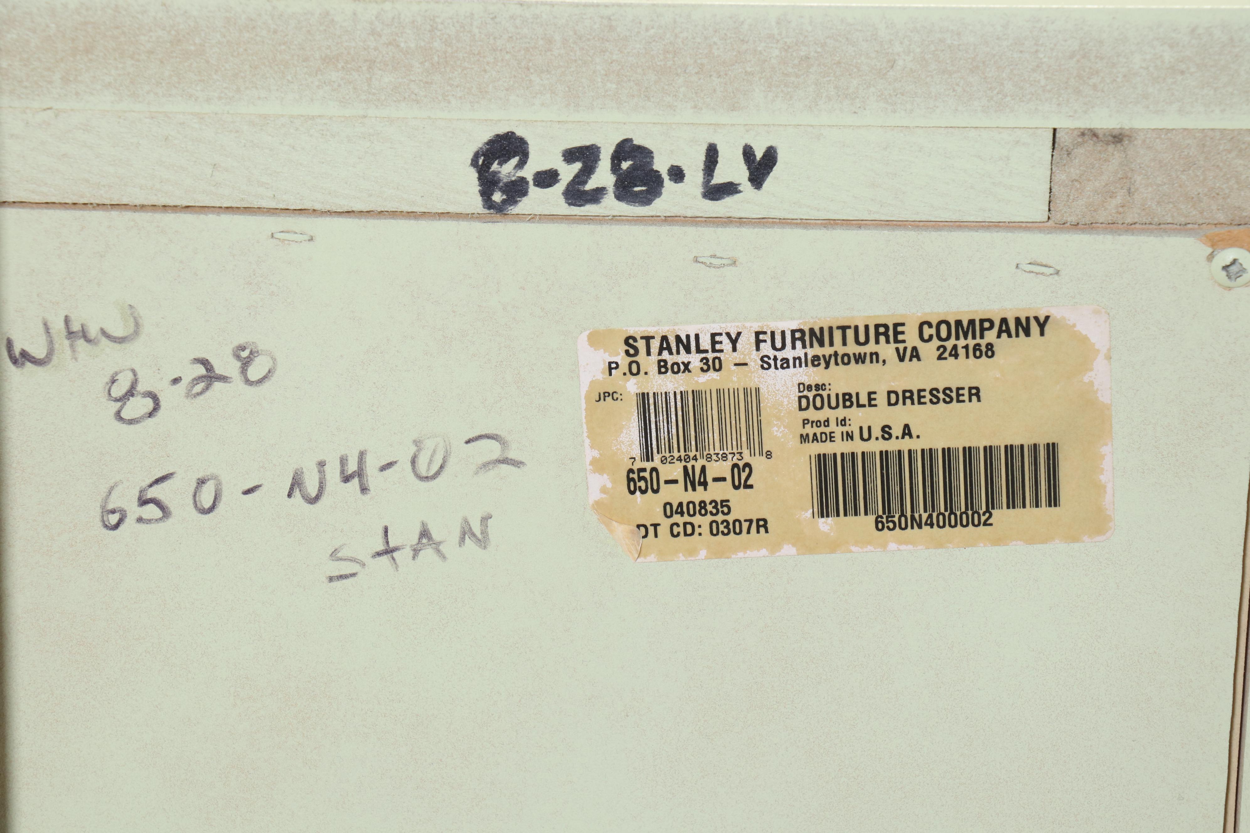 Young America by Stanley Furniture Contemporary Green Painted Wood Bedroom Set