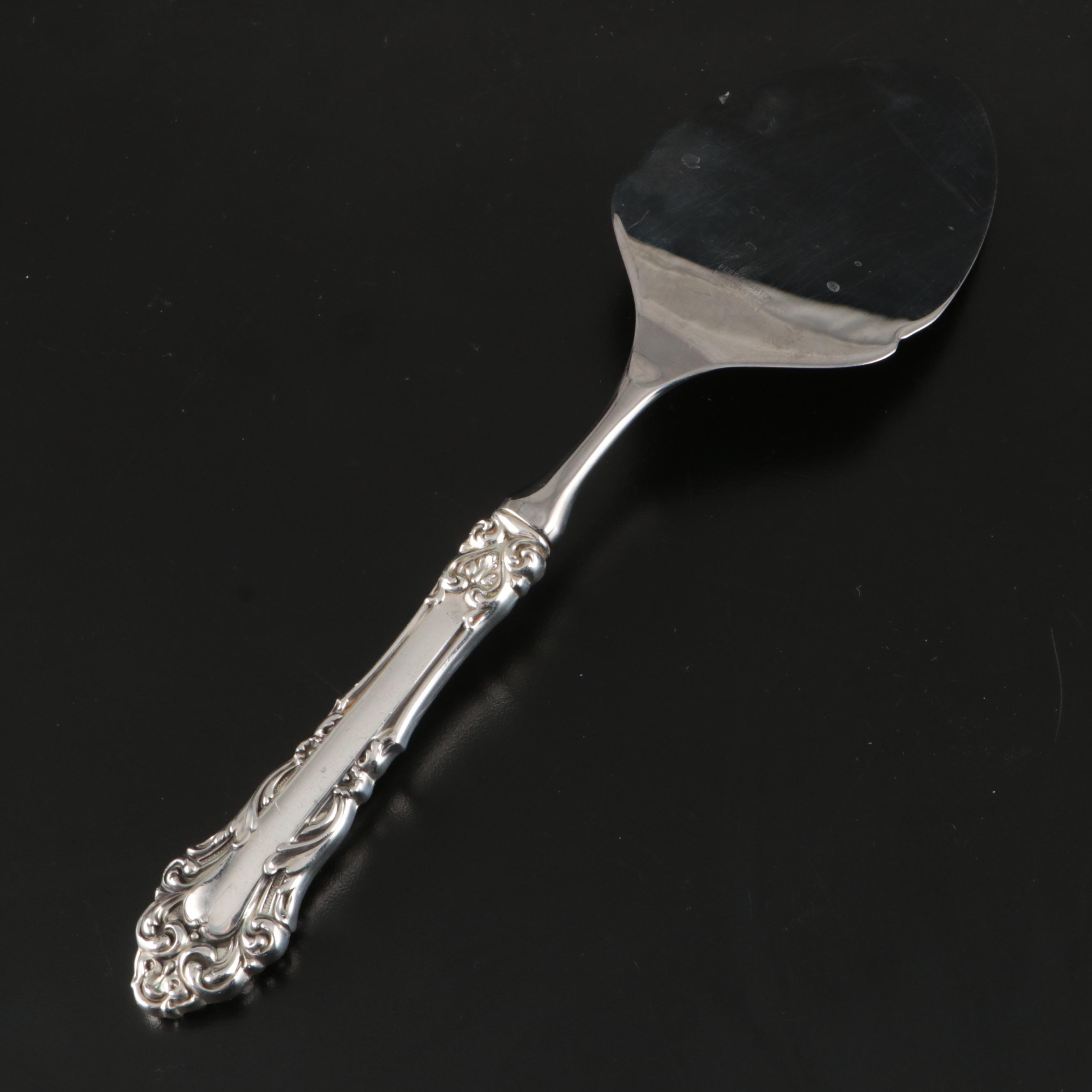 Reed & Barton "Grande Renaissance" Sterling Silver Pastry Server and Pie Server