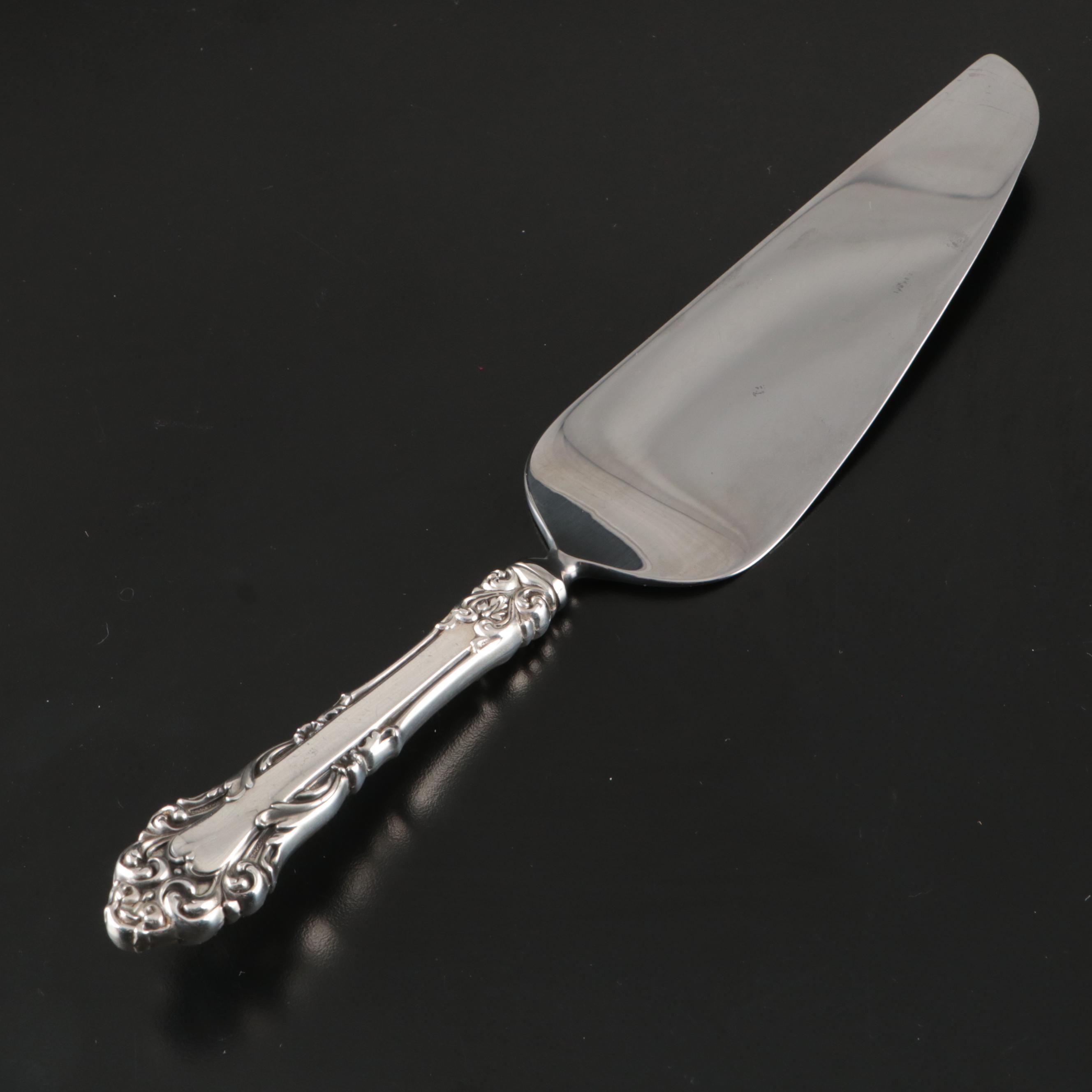 Reed & Barton "Grande Renaissance" Sterling Silver Pastry Server and Pie Server