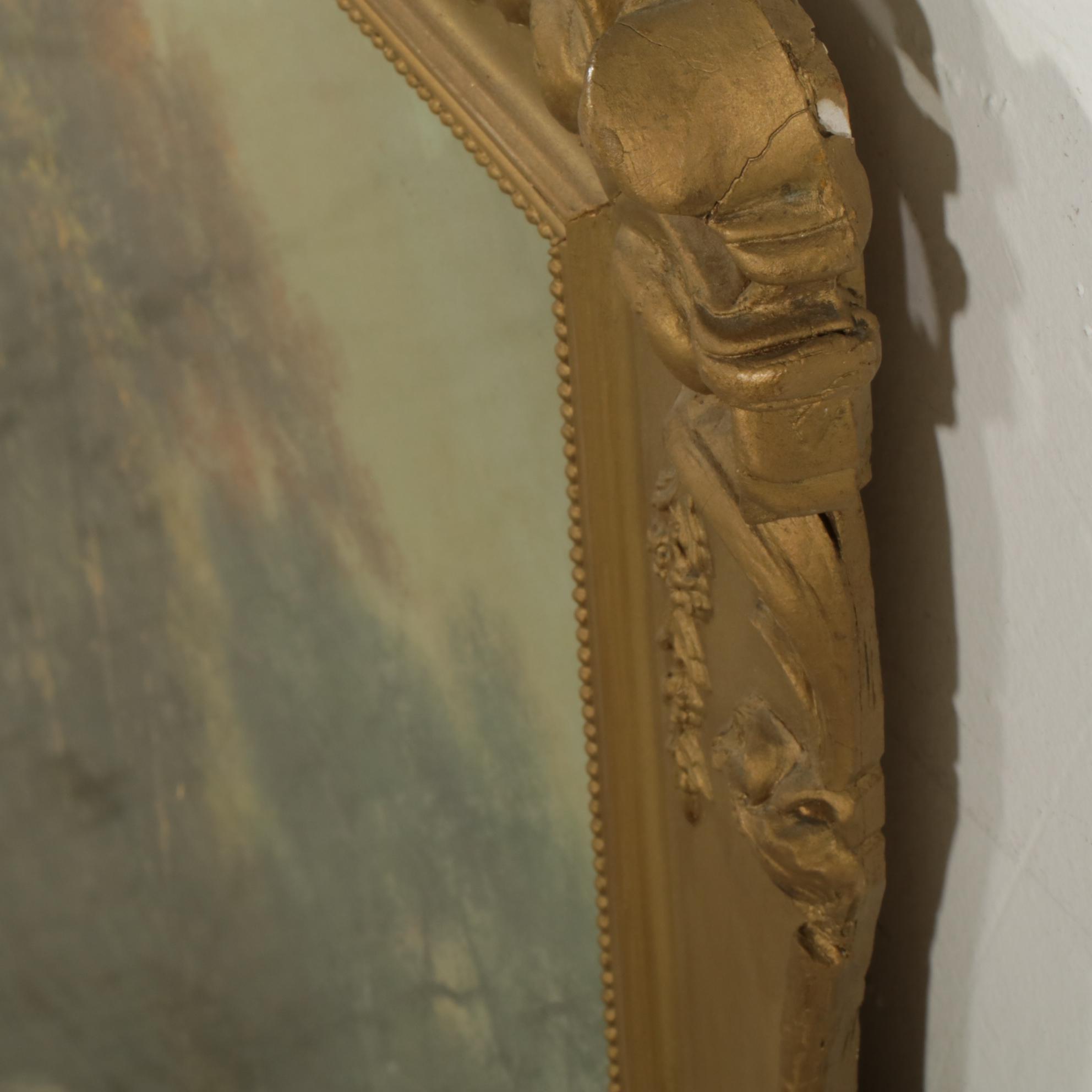 Pastel Riverside Landscape After William Henry Chandler