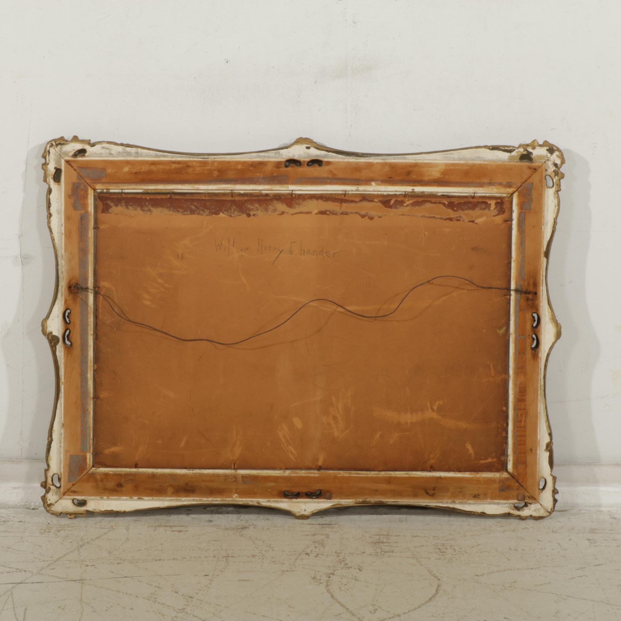 Pastel Riverside Landscape After William Henry Chandler