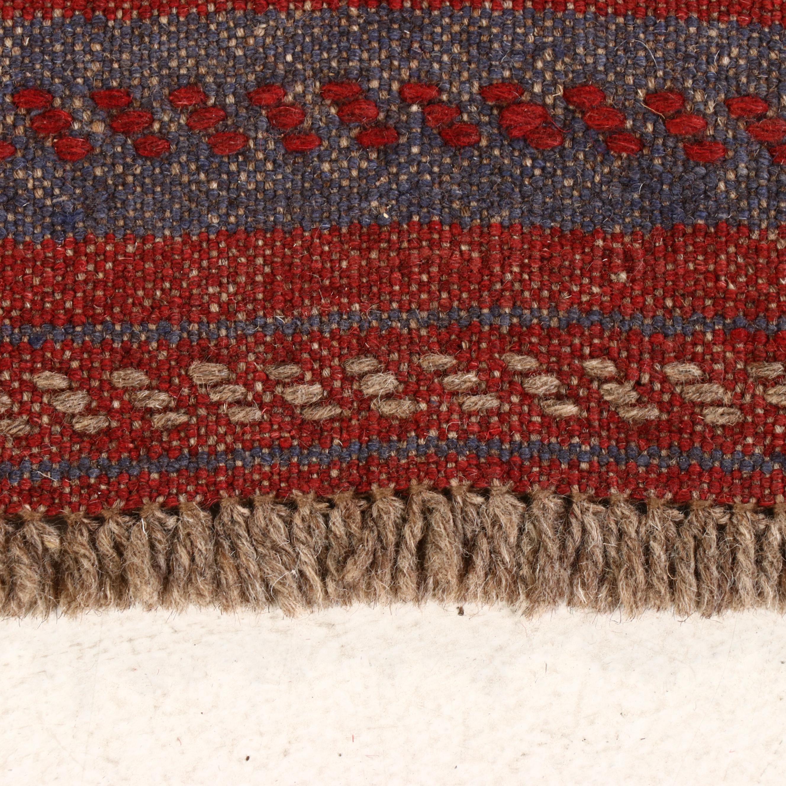 2' x 8'1 Handwoven Afghan Mashwani Carpet Runner