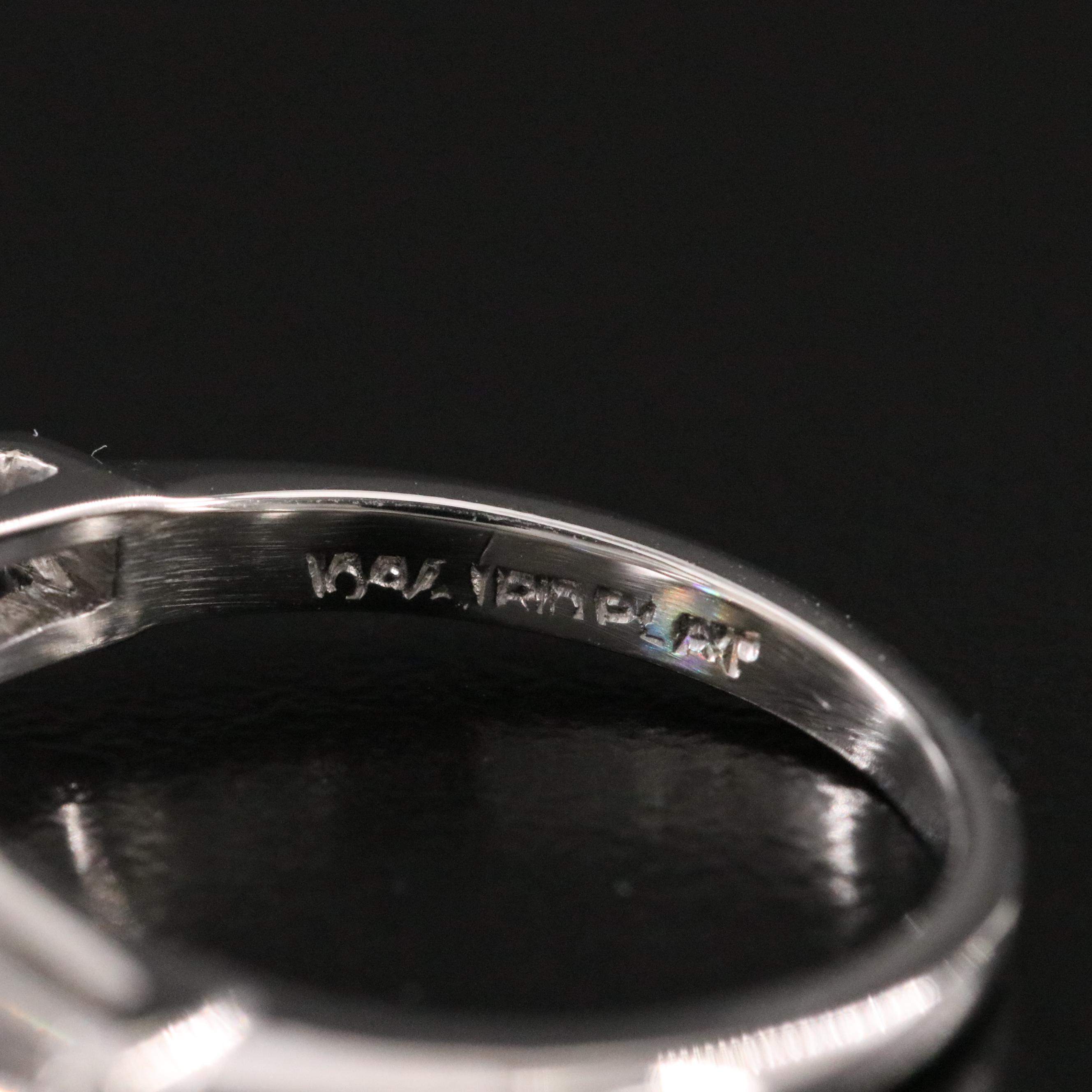 Platinum 1.97 CTW Diamond Ring with GIA Report