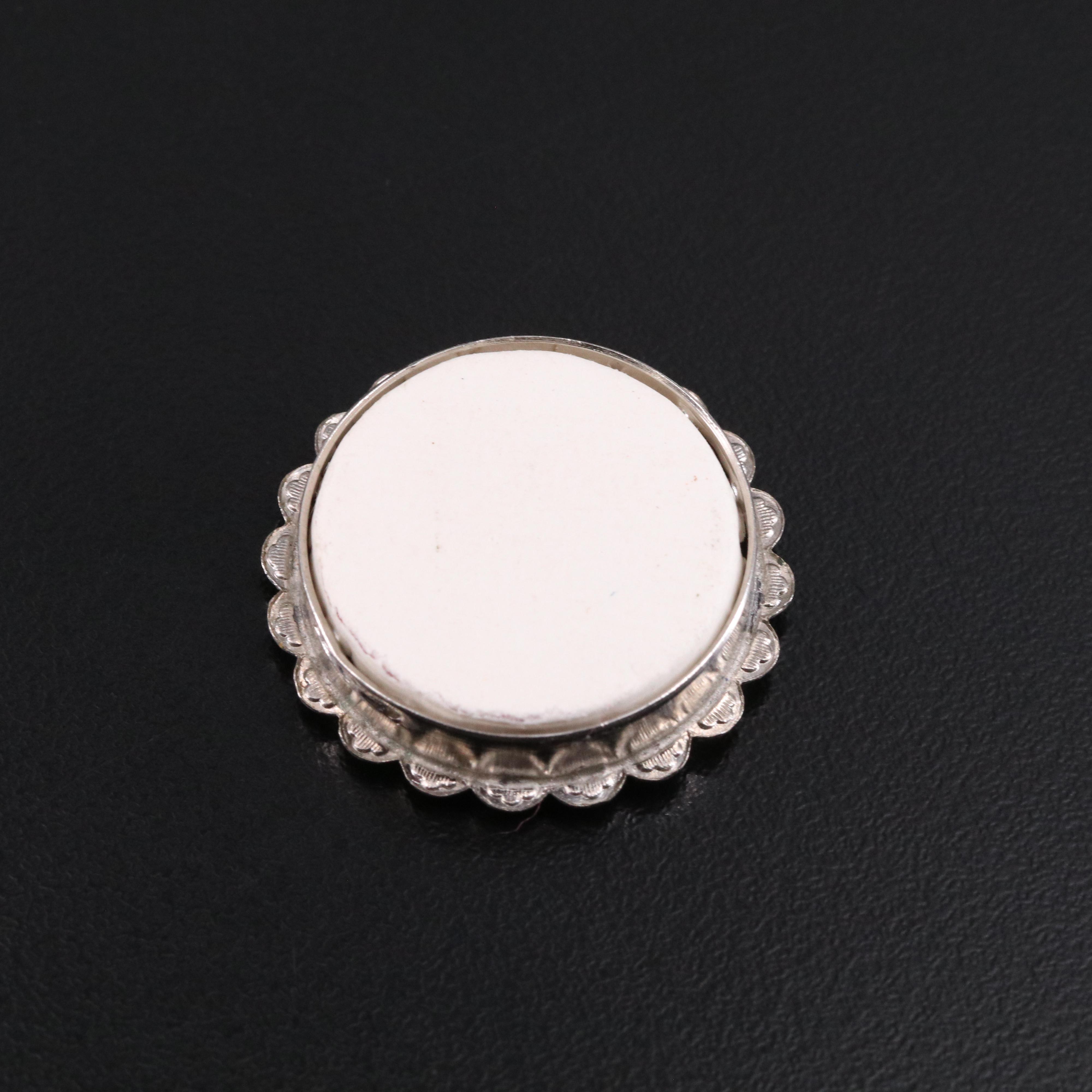 Second Class Relic of Saint Anne on Reliquary with Seal