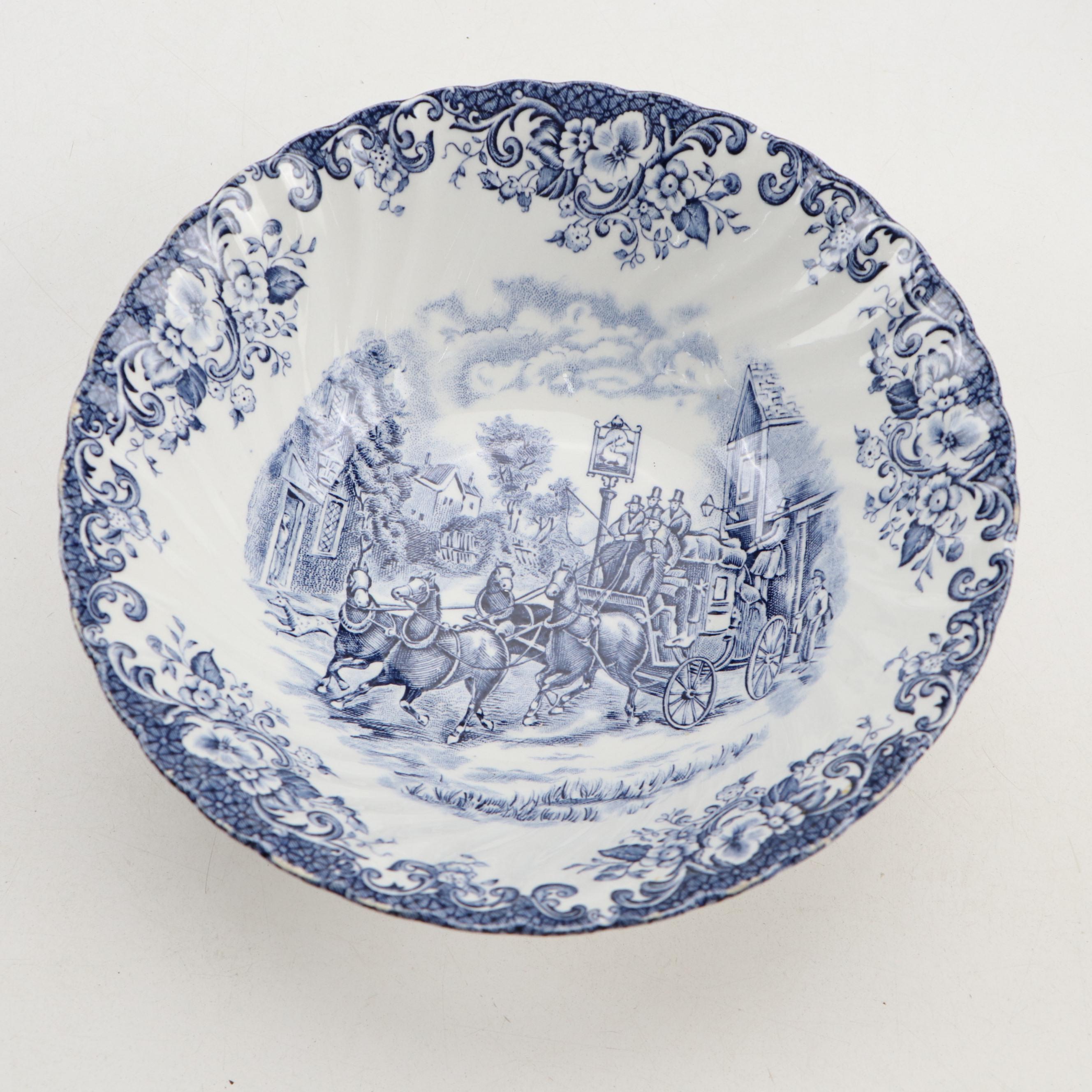 Johnson Brothers "Coaching Scenes" Ironstone Dinnerware
