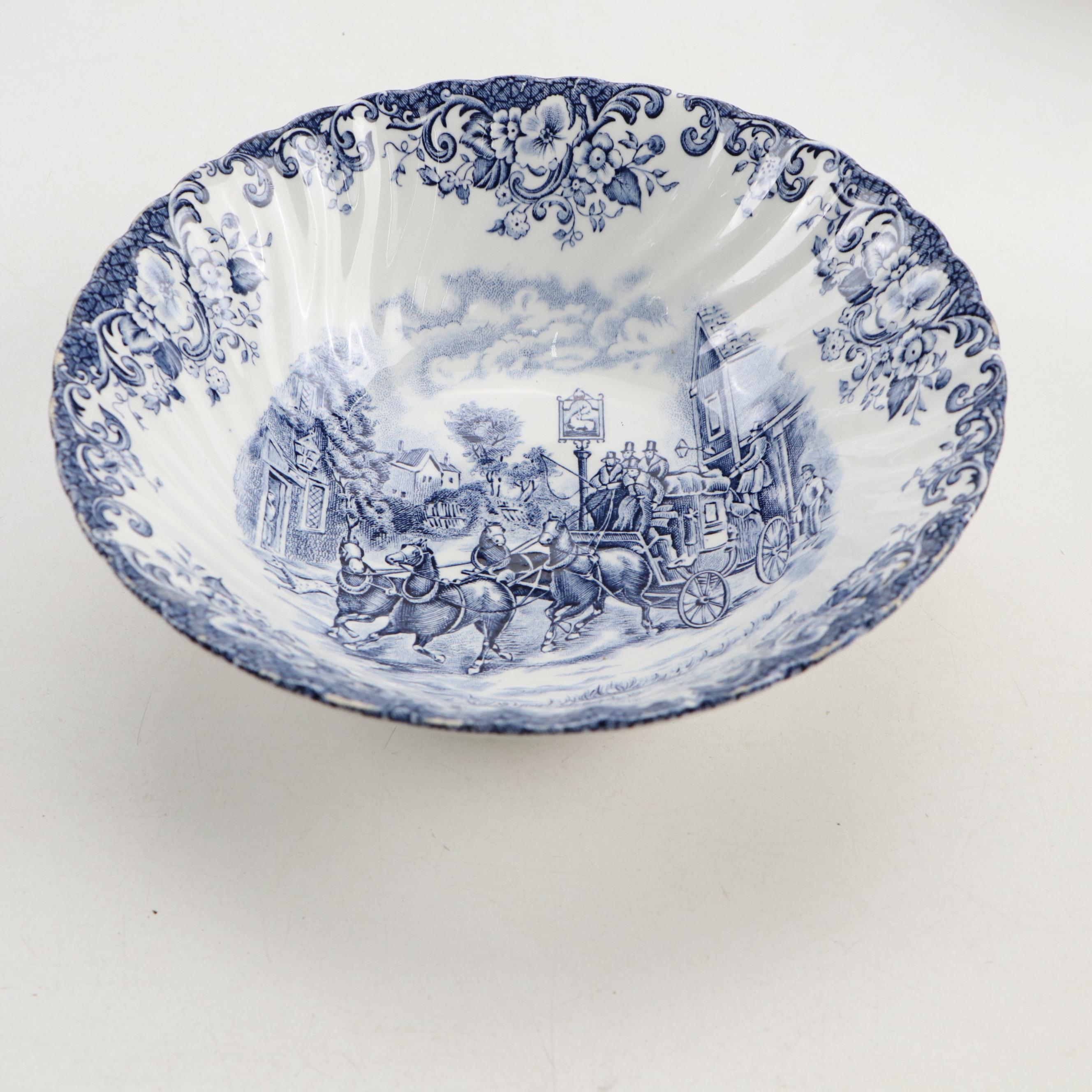 Johnson Brothers "Coaching Scenes" Ironstone Dinnerware