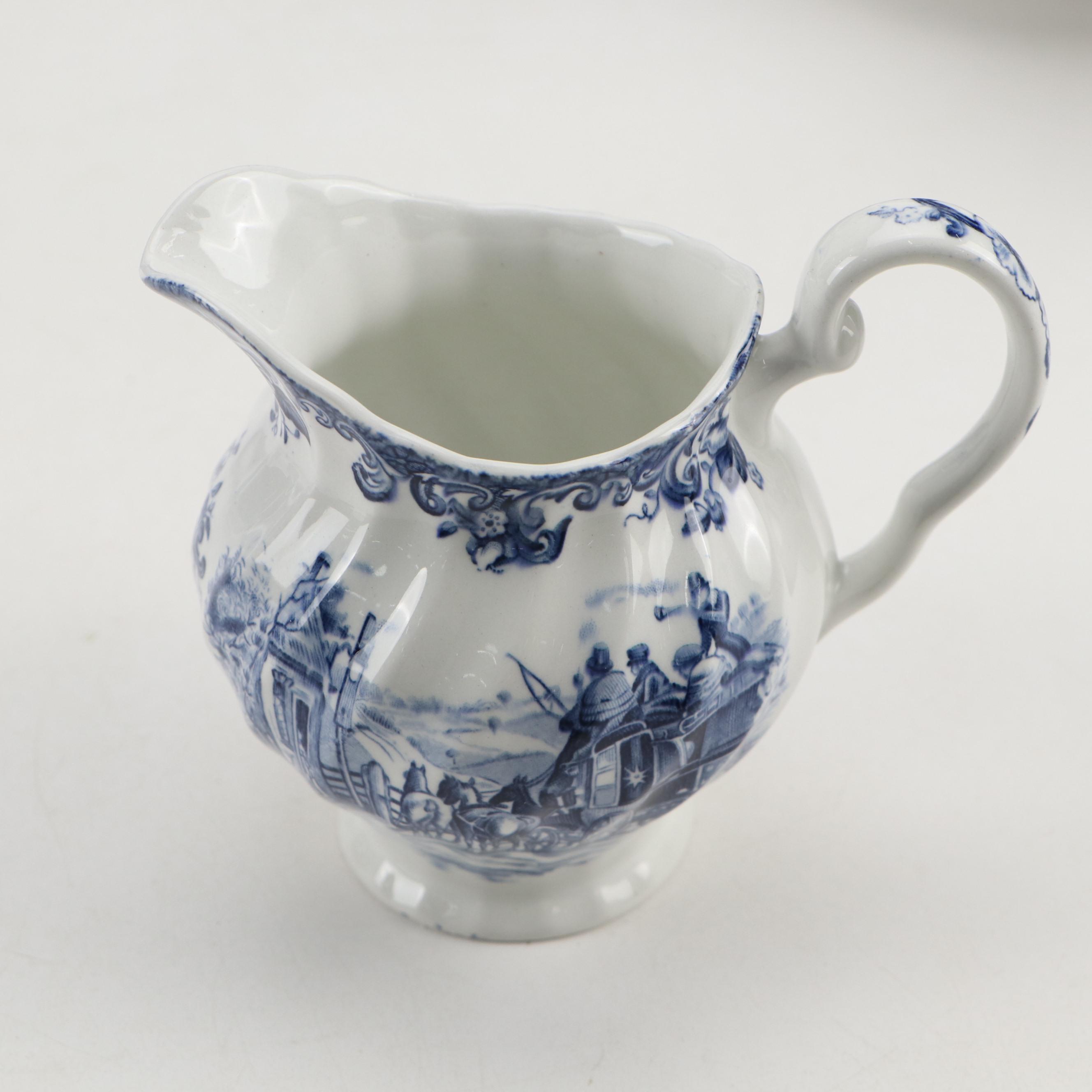 Johnson Brothers "Coaching Scenes" Ironstone Dinnerware