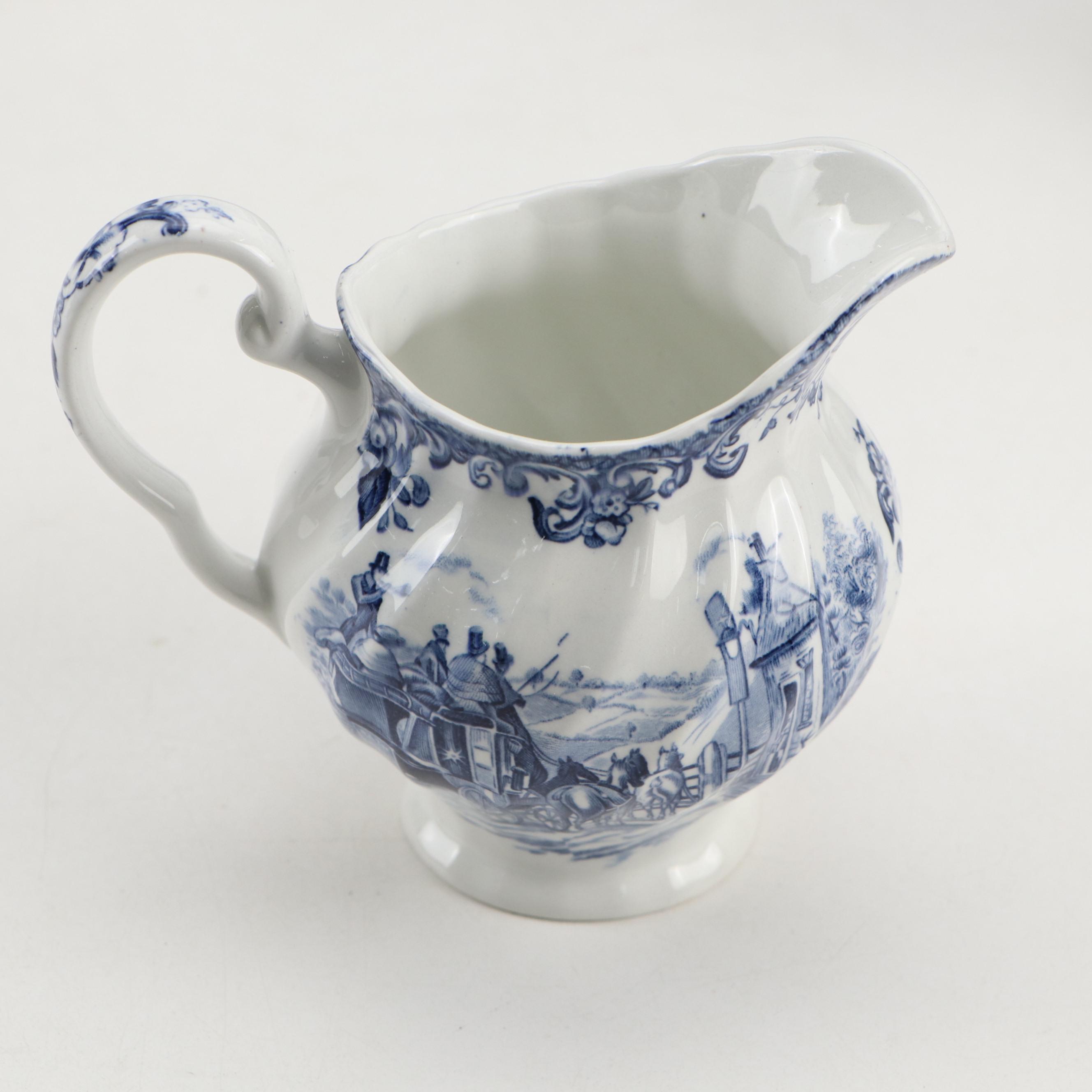 Johnson Brothers "Coaching Scenes" Ironstone Dinnerware