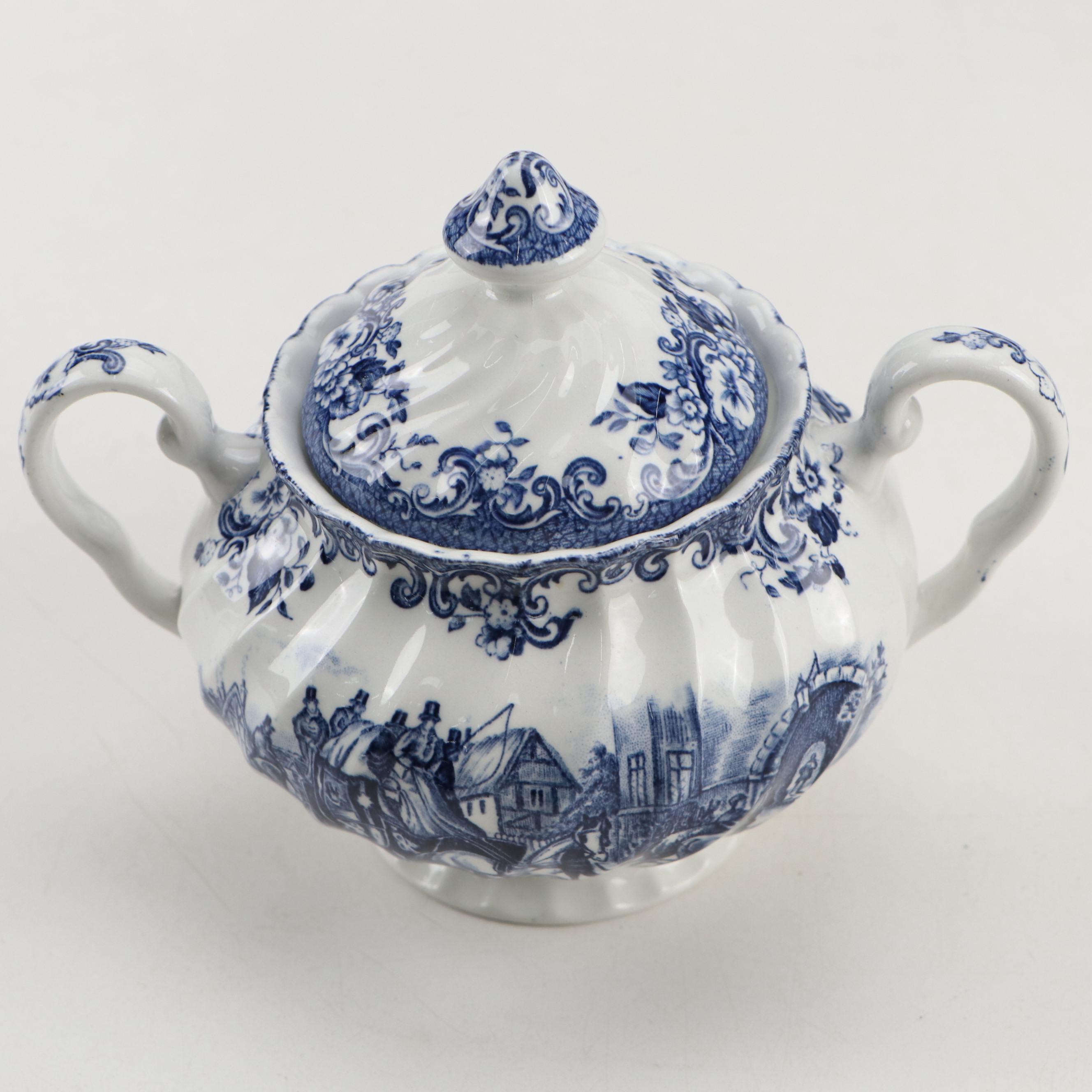 Johnson Brothers "Coaching Scenes" Ironstone Dinnerware