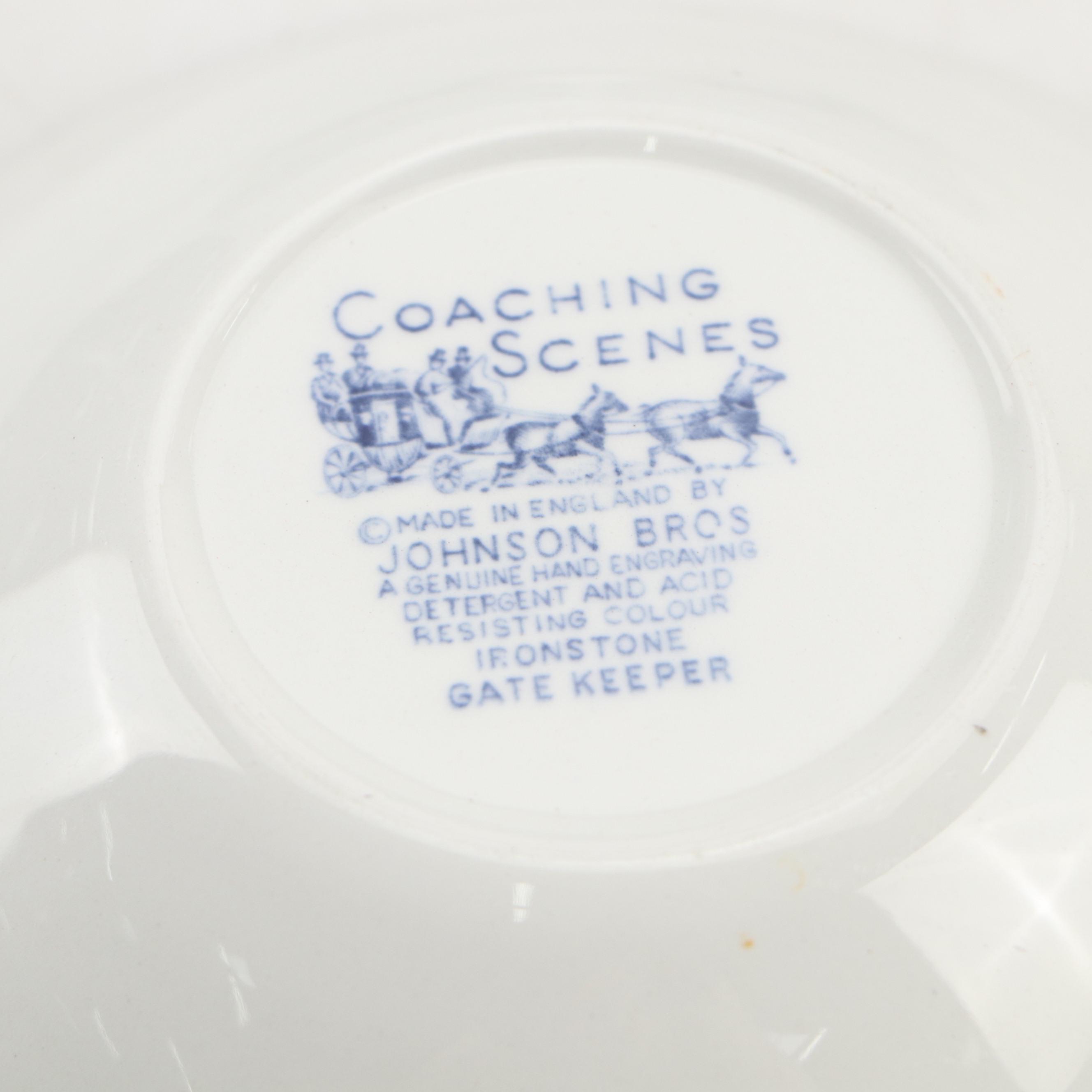 Johnson Brothers "Coaching Scenes" Ironstone Dinnerware