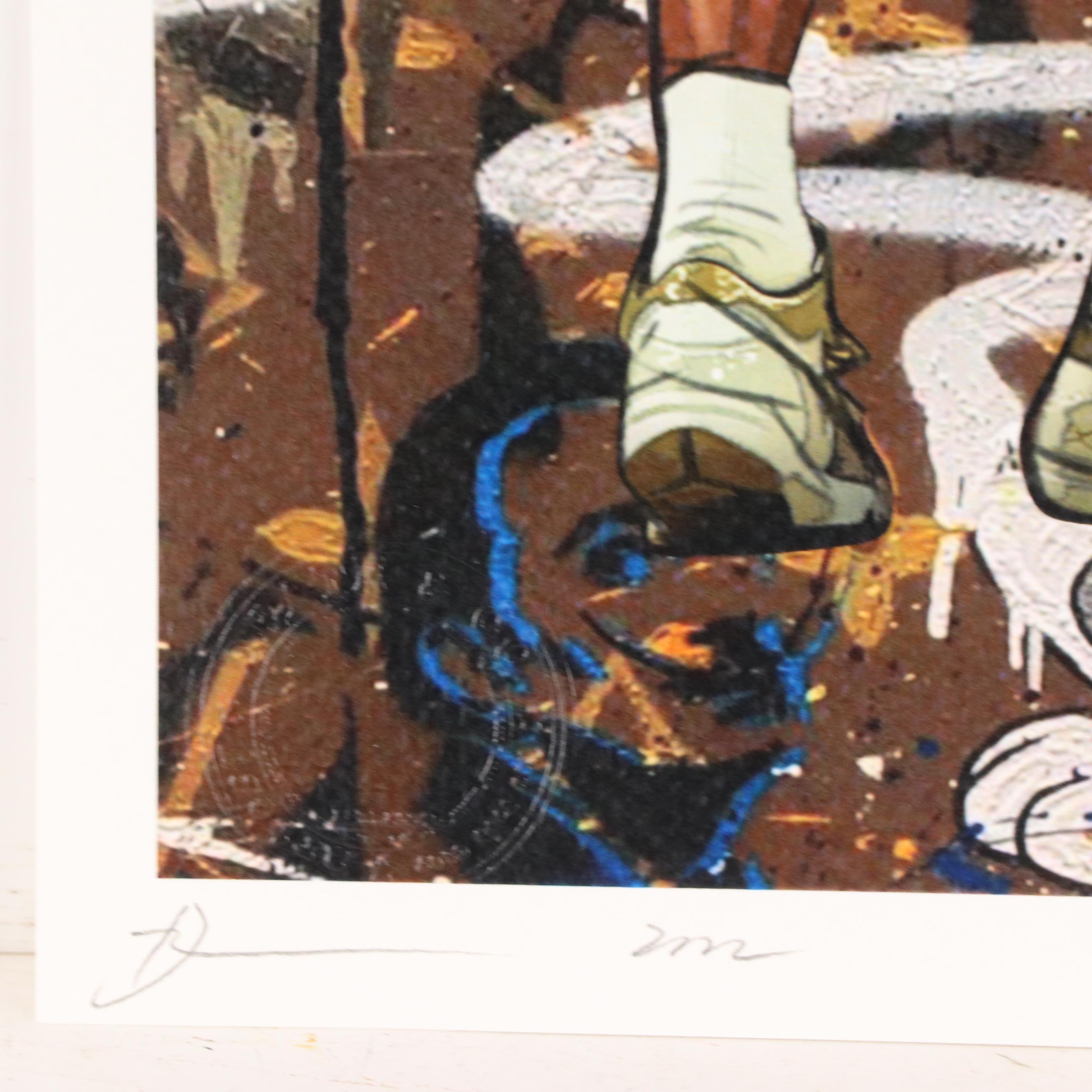 Death NYC Pop Art Graphic Print Featuring NBA Players x Pop Culture Icons, 2022