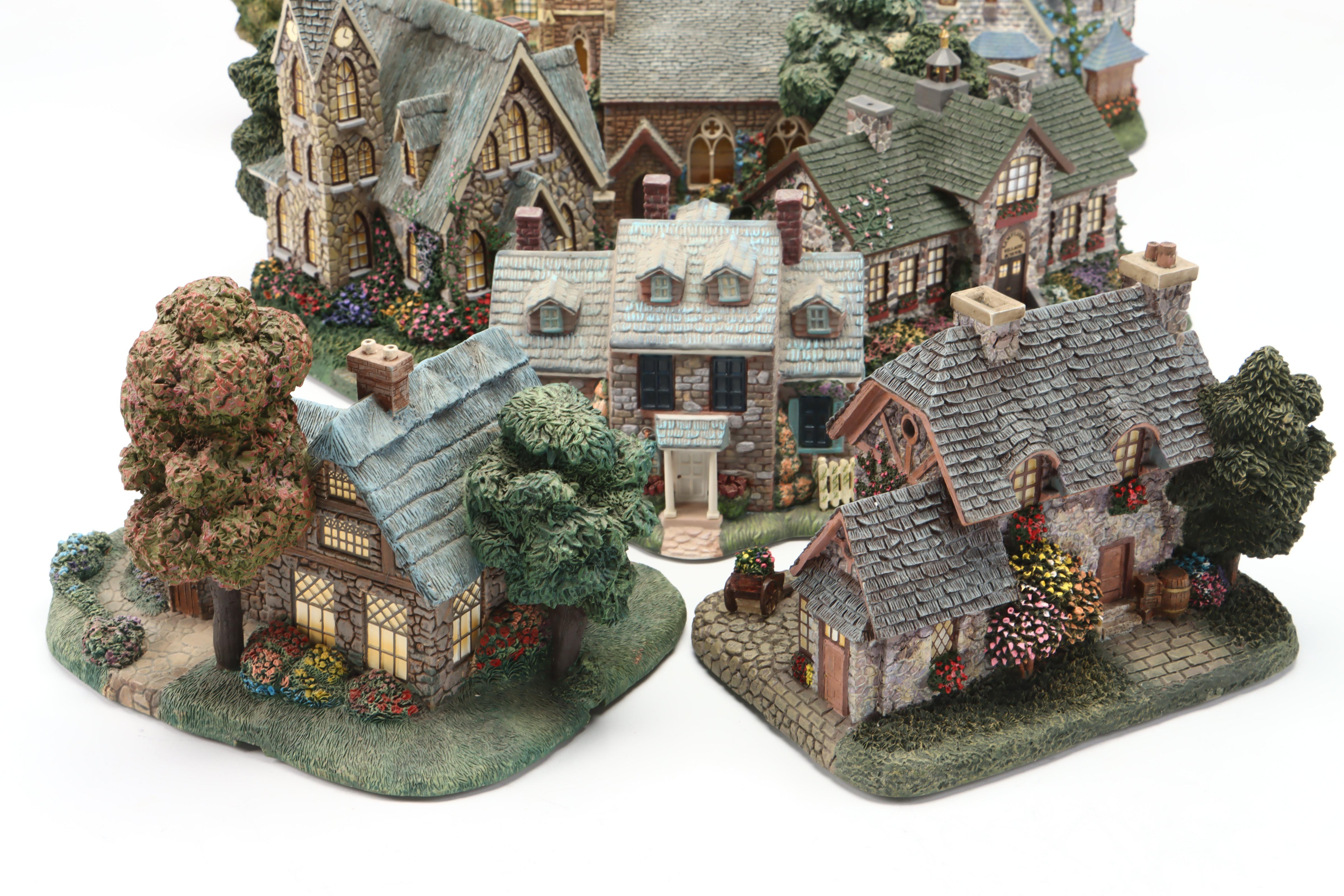 Thomas Kinkade Hawthorne Village Christmas Village Buildings