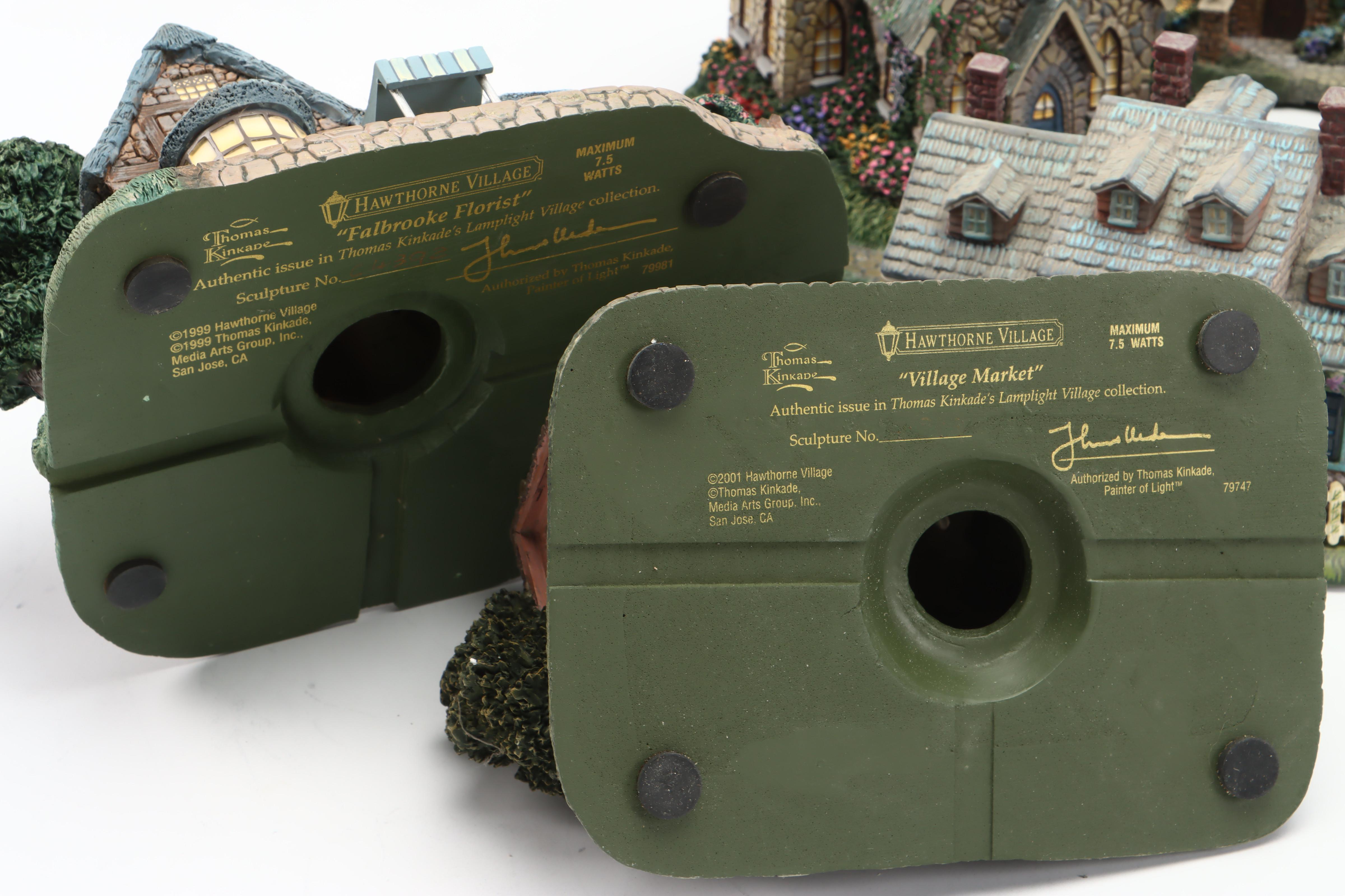 Thomas Kinkade Hawthorne Village Christmas Village Buildings