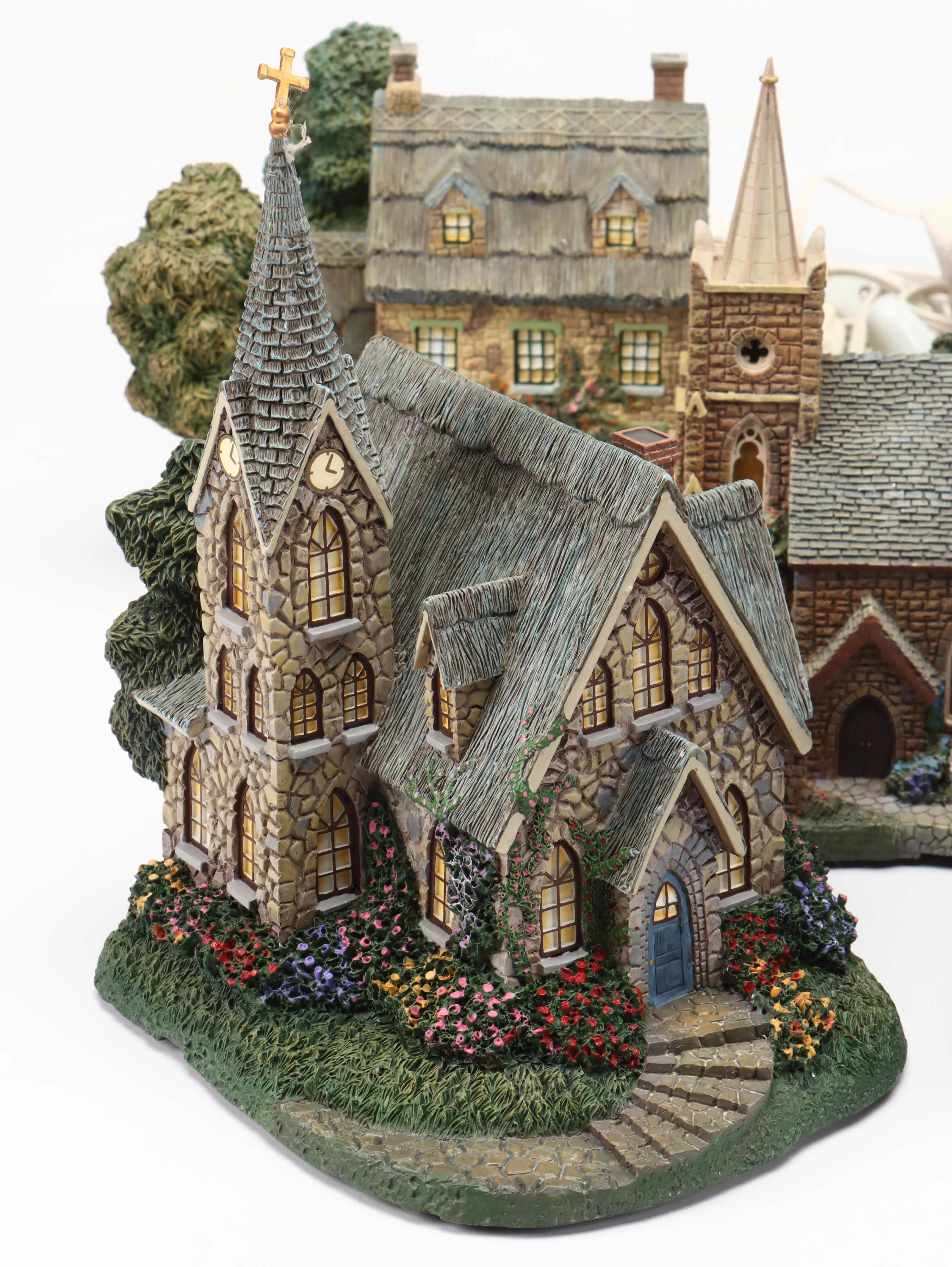 Thomas Kinkade Hawthorne Village Christmas Village Buildings