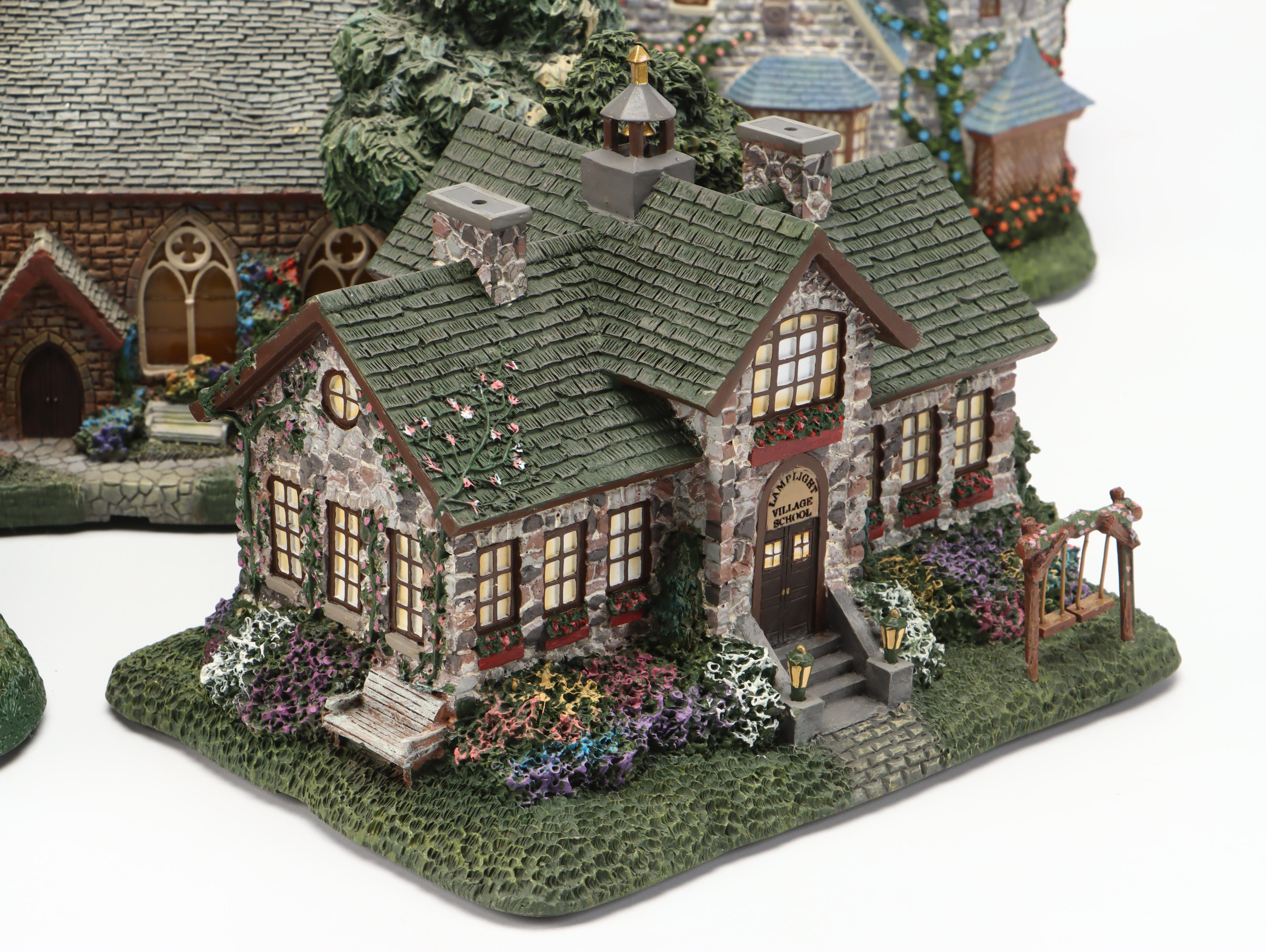 Thomas Kinkade Hawthorne Village Christmas Village Buildings