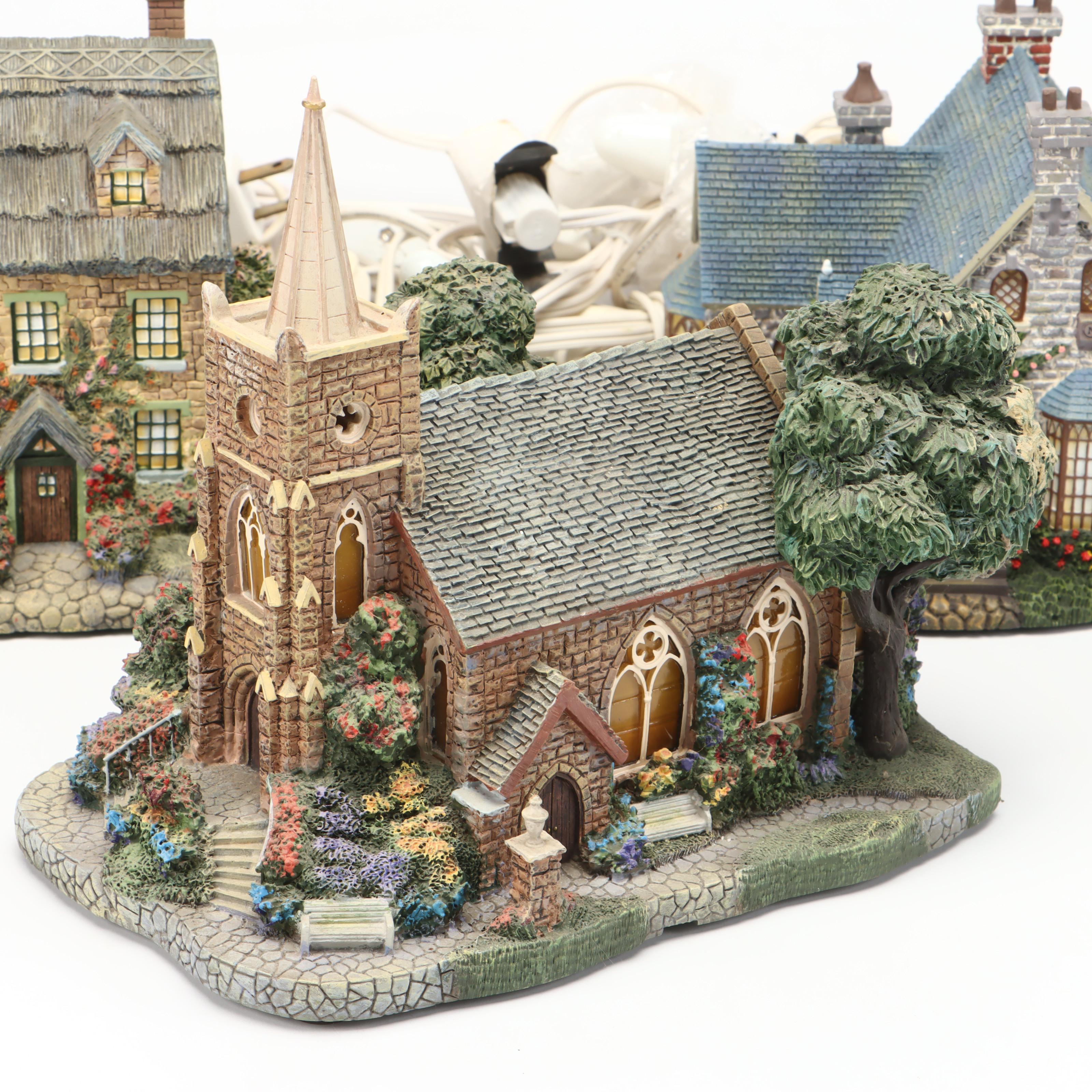Thomas Kinkade Hawthorne Village Christmas Village Buildings