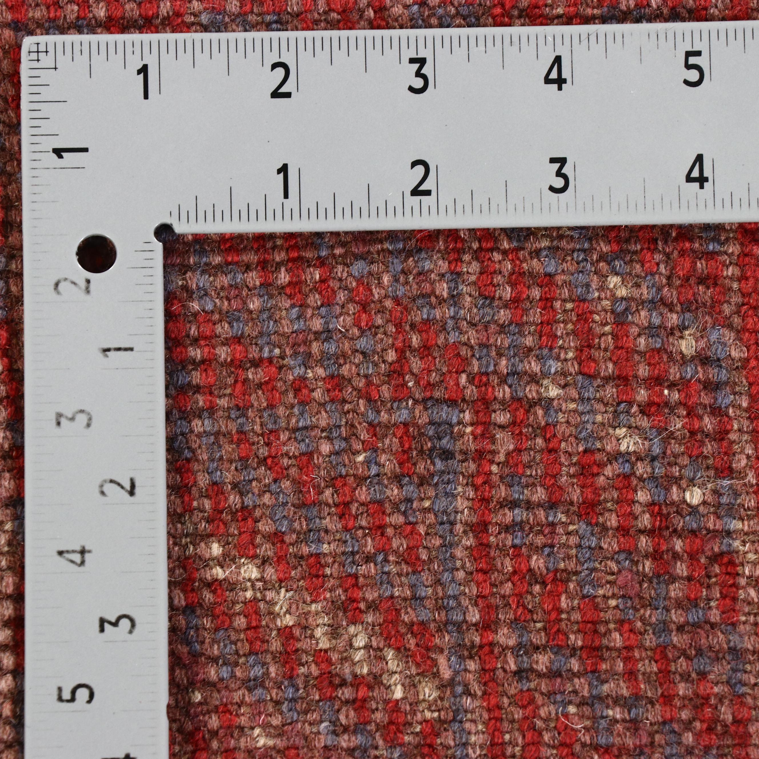 1'10 x 7'7 Handwoven Afghan Mashwani Carpet Runner