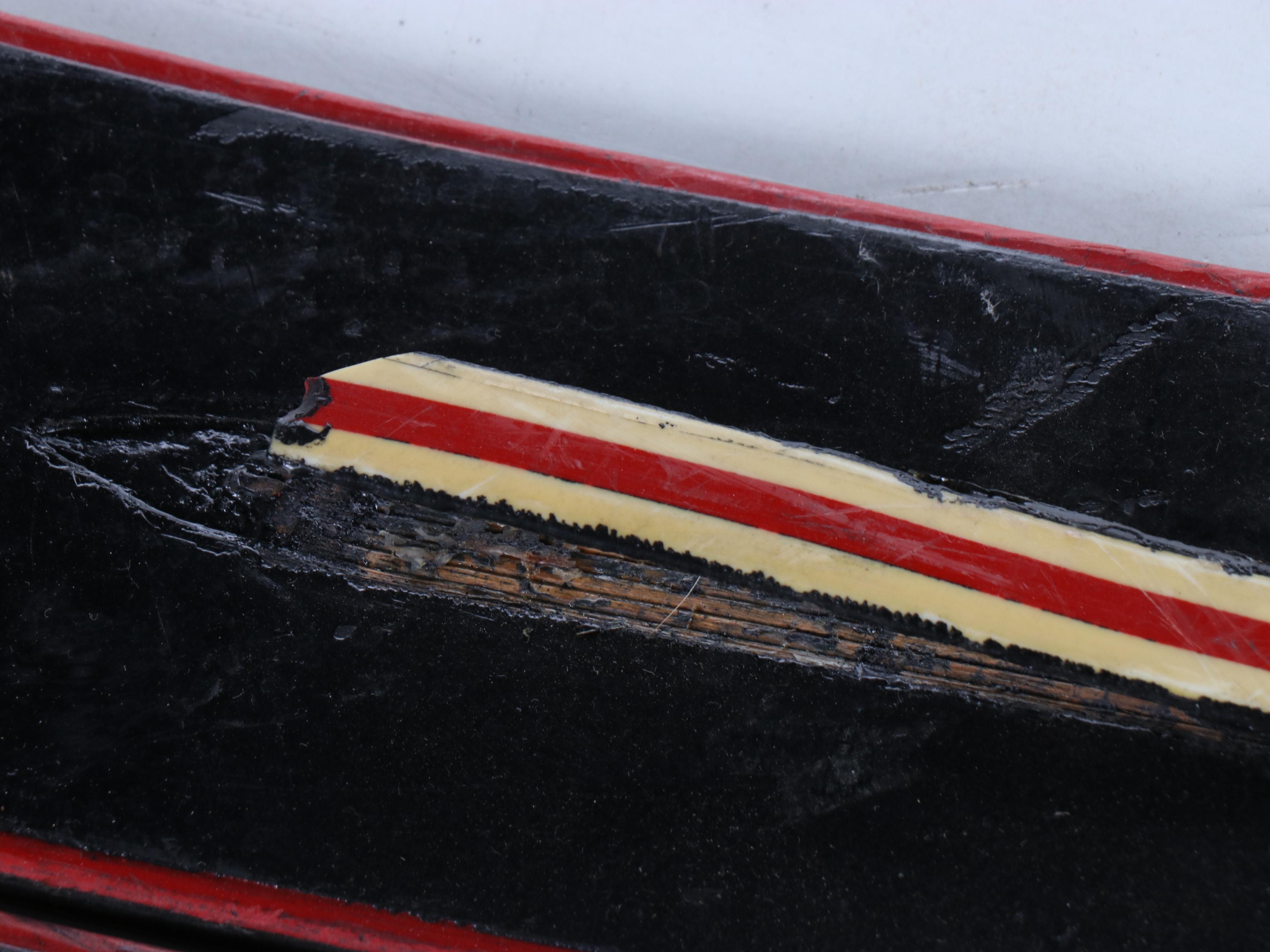 Northland and Monarch Wood Skis with Ski Boots, Mid to Late 20th Century