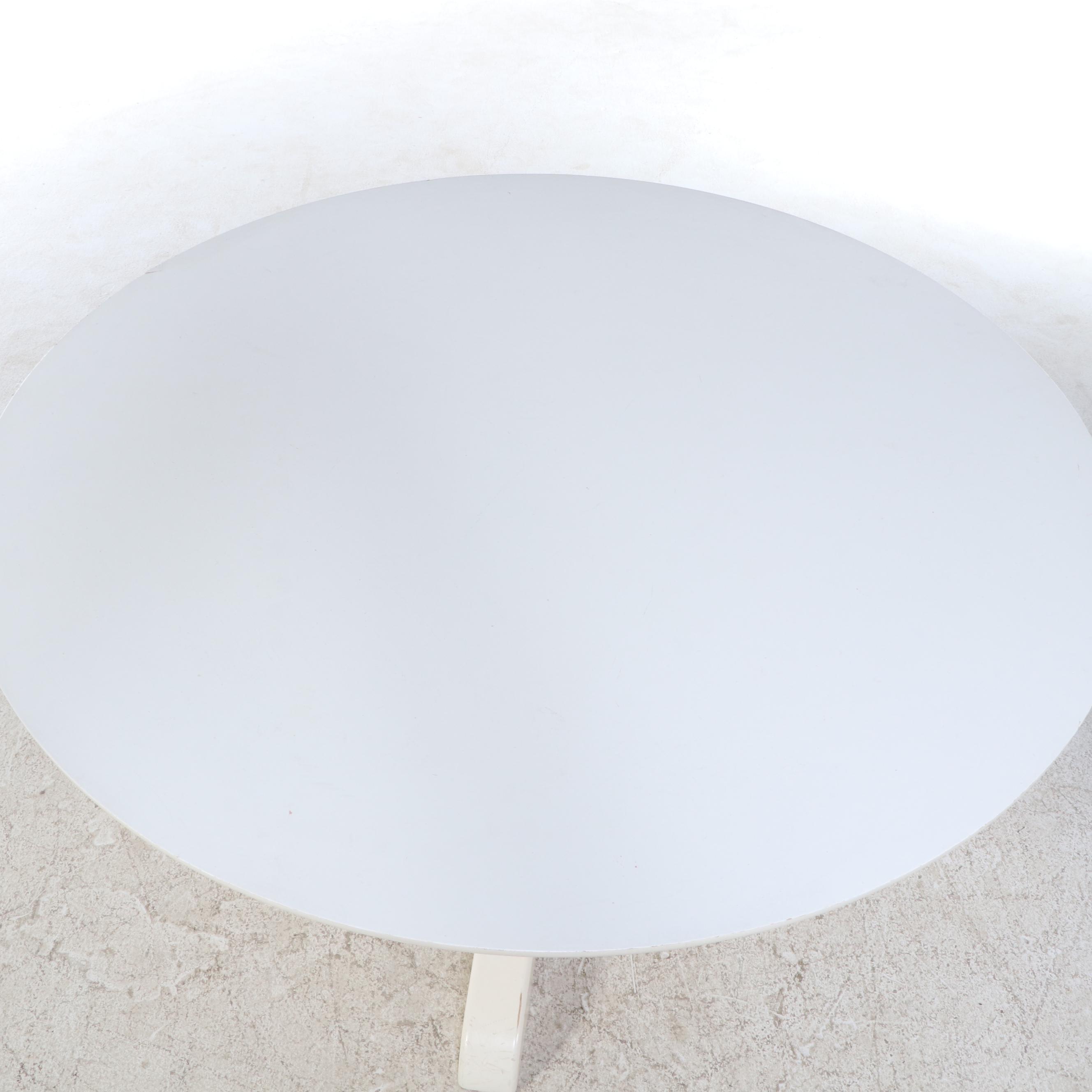 Seven-Piece Wooden Dining Set, Pottery Barn table with IKEA "Ingolf" Chairs