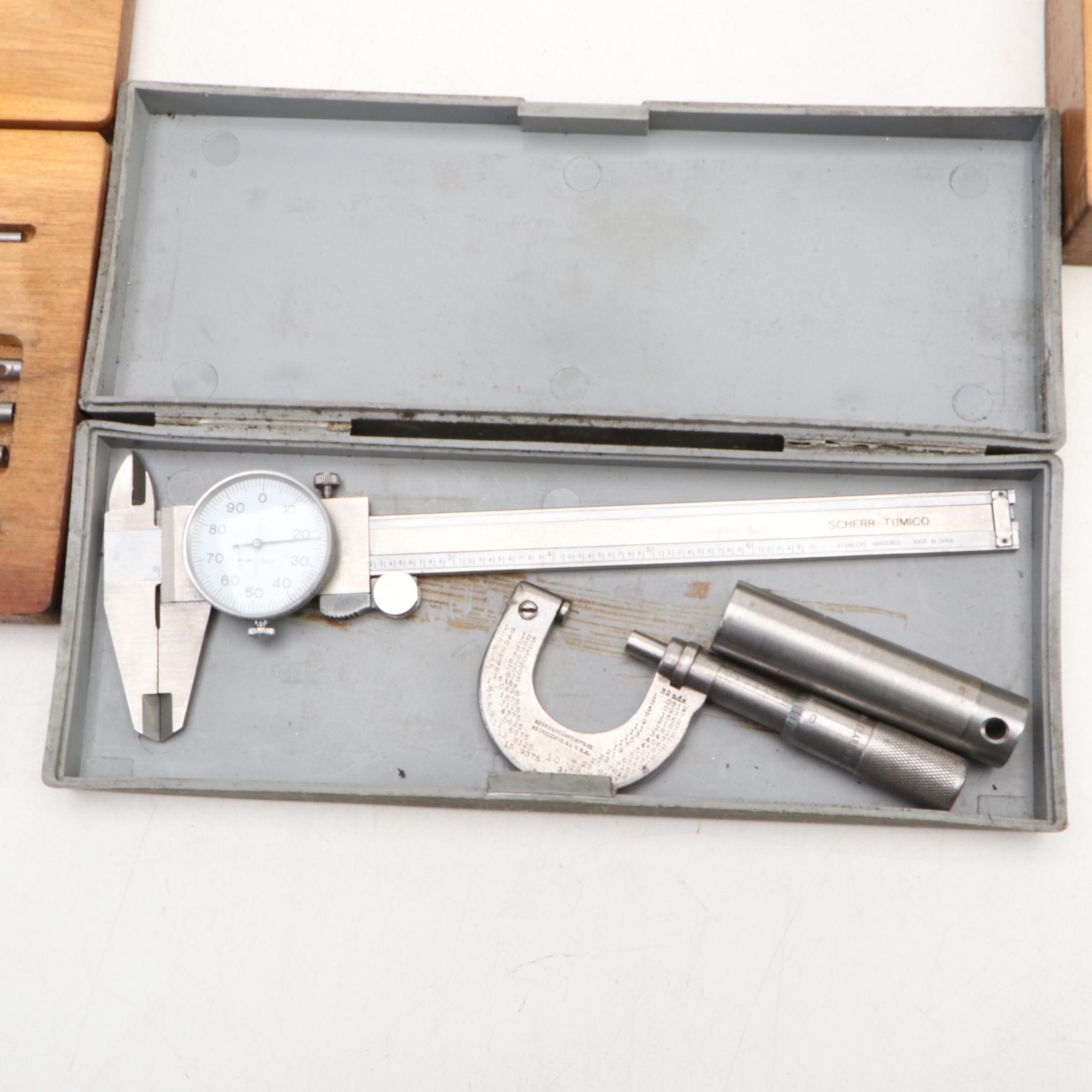 Scherr-Tumico, George Scherr Co. Metal Work Micrometers and More