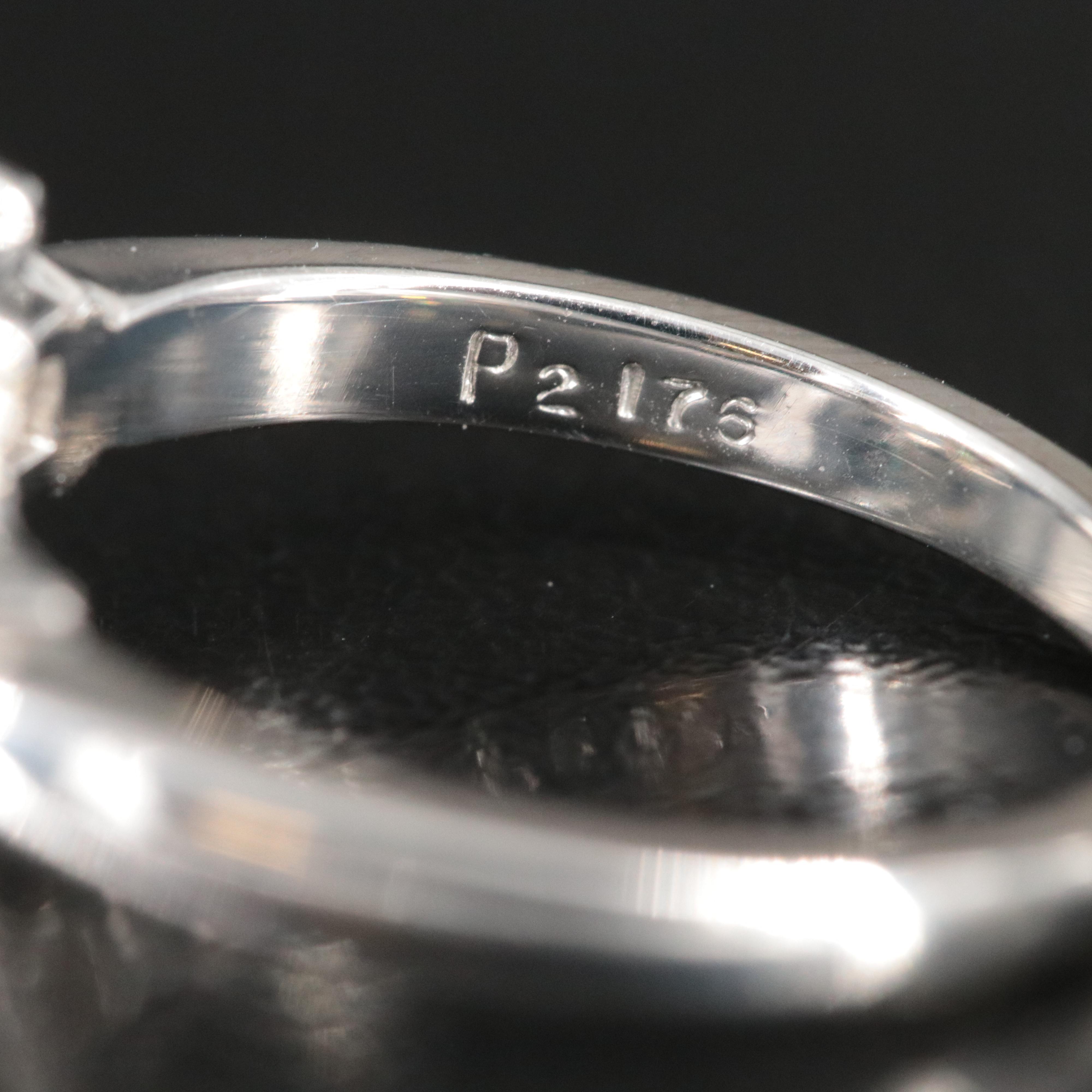 Platinum 4.55 CTW Diamond Ring with GIA Report