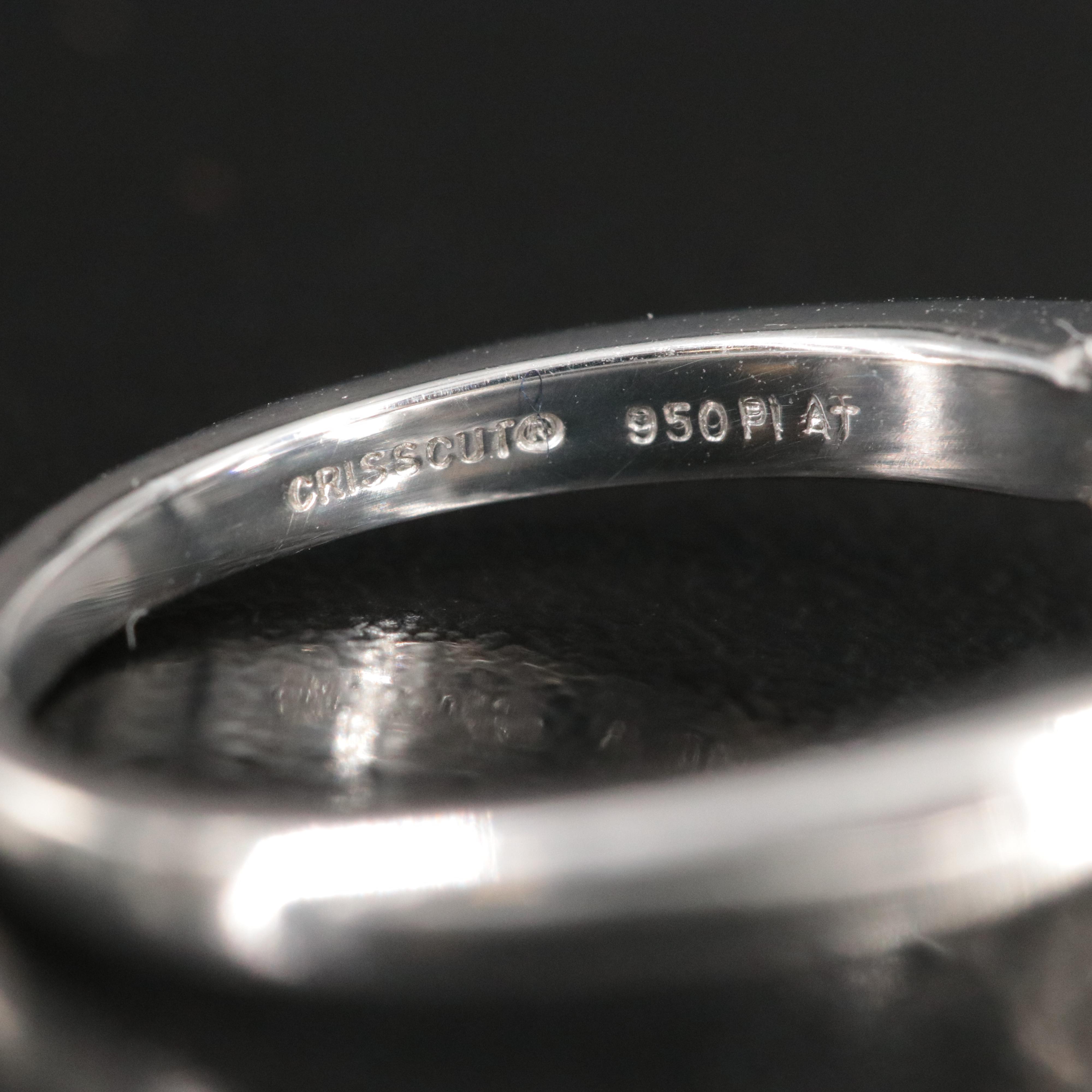 Platinum 4.55 CTW Diamond Ring with GIA Report