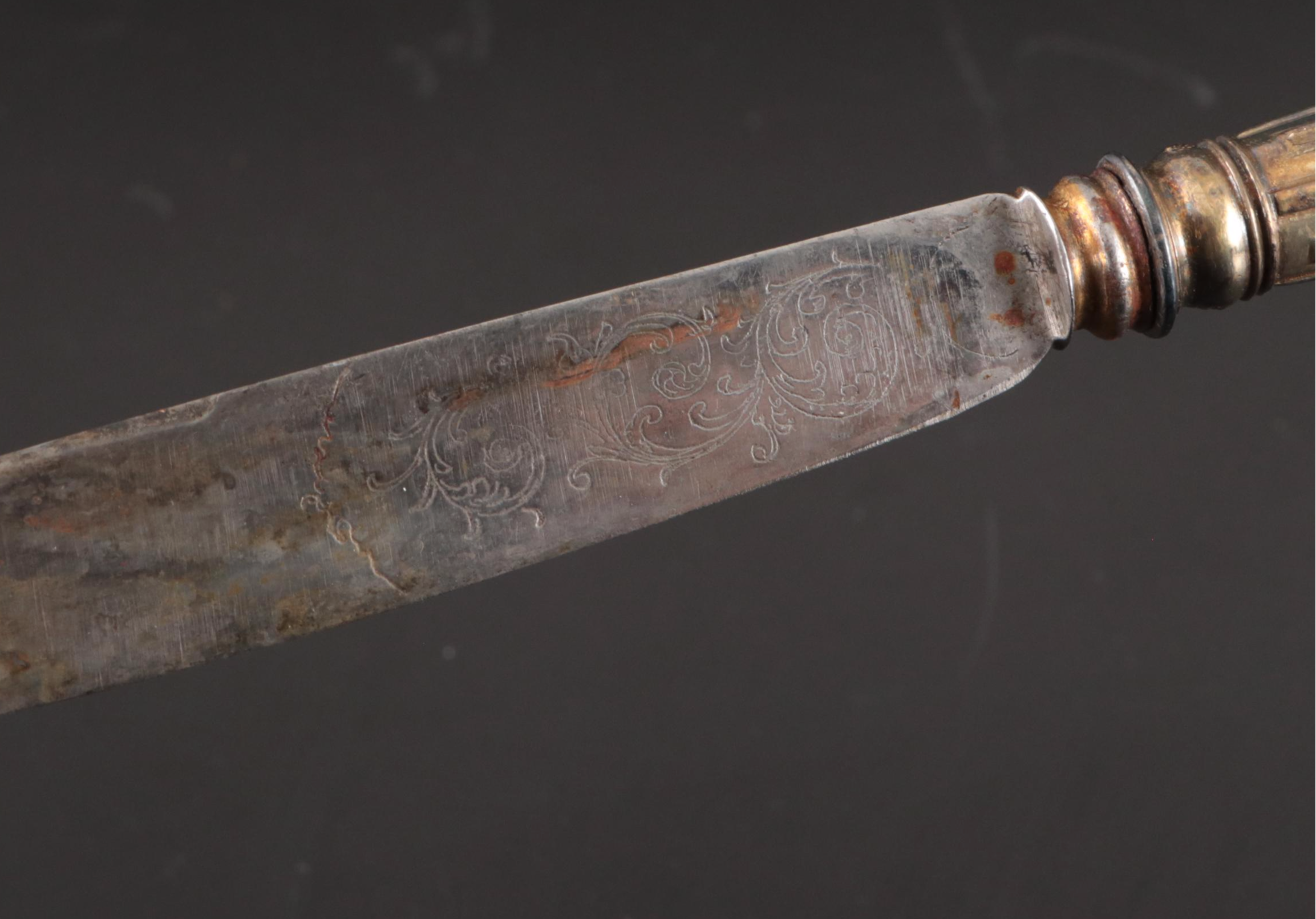 Edwardian Style Silver Plate Handled Fruit Knives with Presentation Box