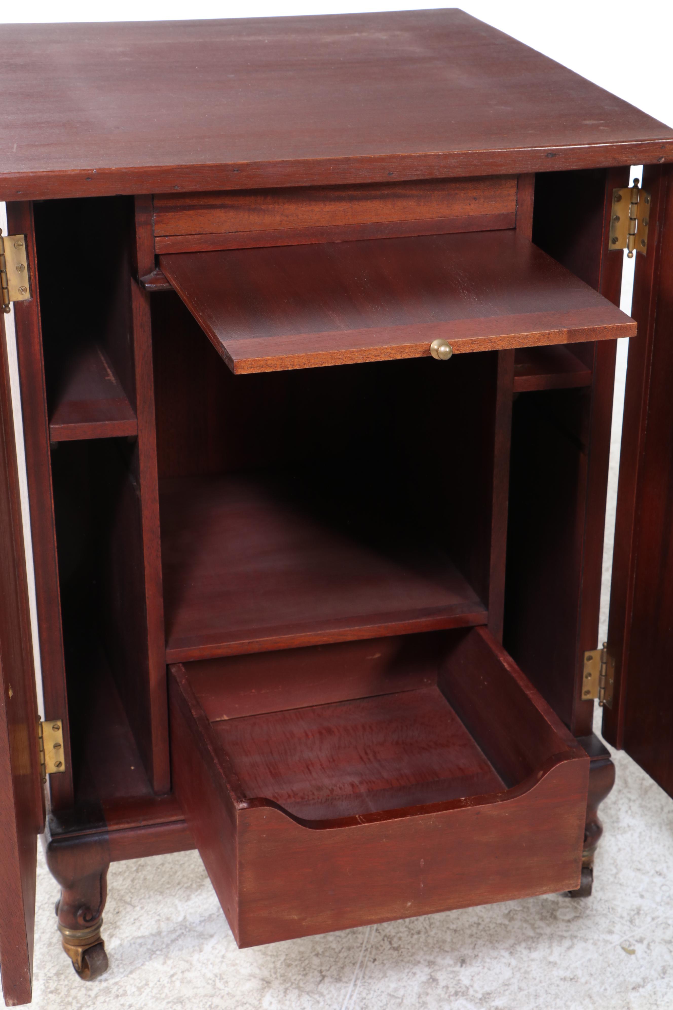 The Whitehead and Hoag Co. Louis XV Style Mahogany Side Cabinet, Pat. 1905