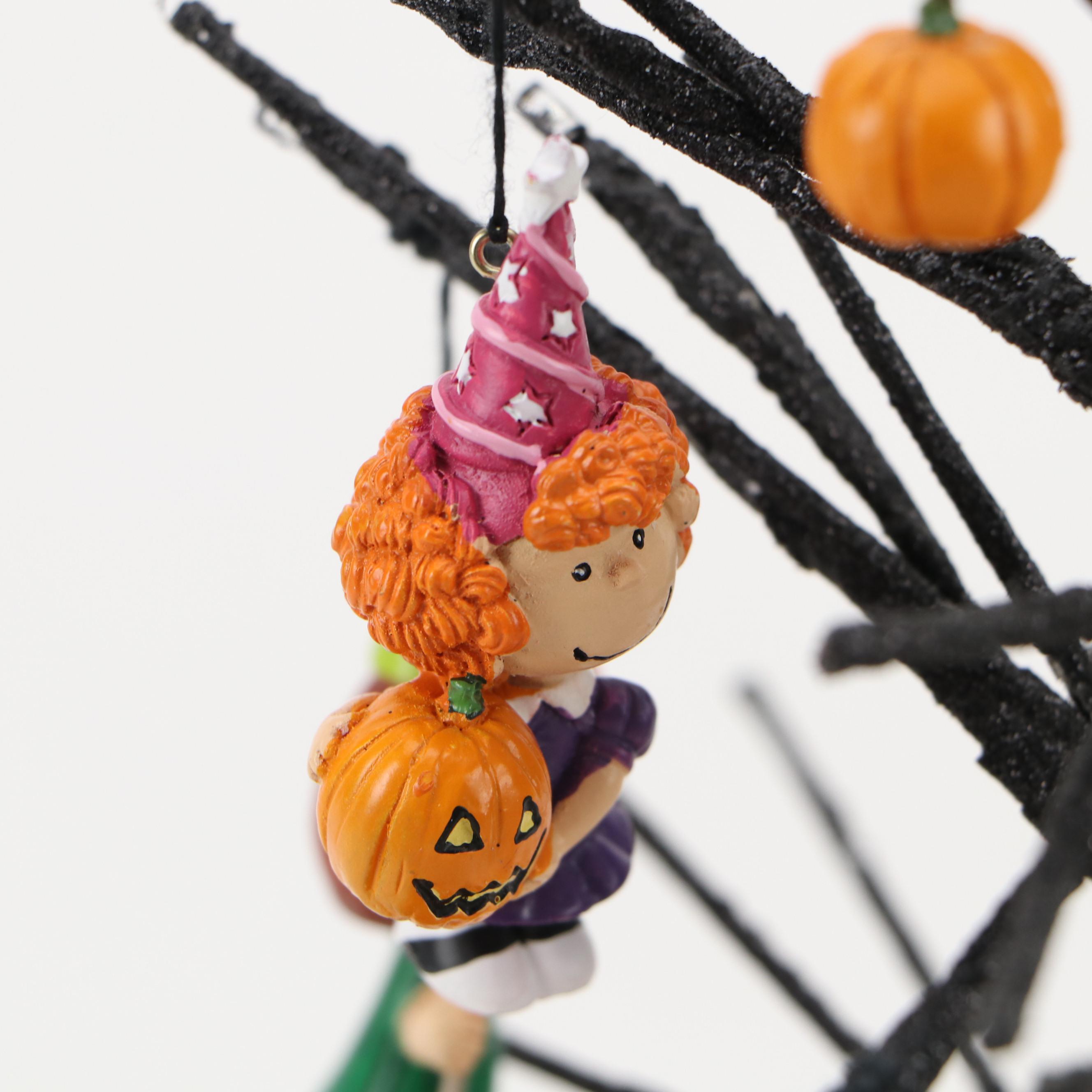 Bradford Exchange Peanuts "It's the Great Pumpkin" Illuminated Halloween Tree