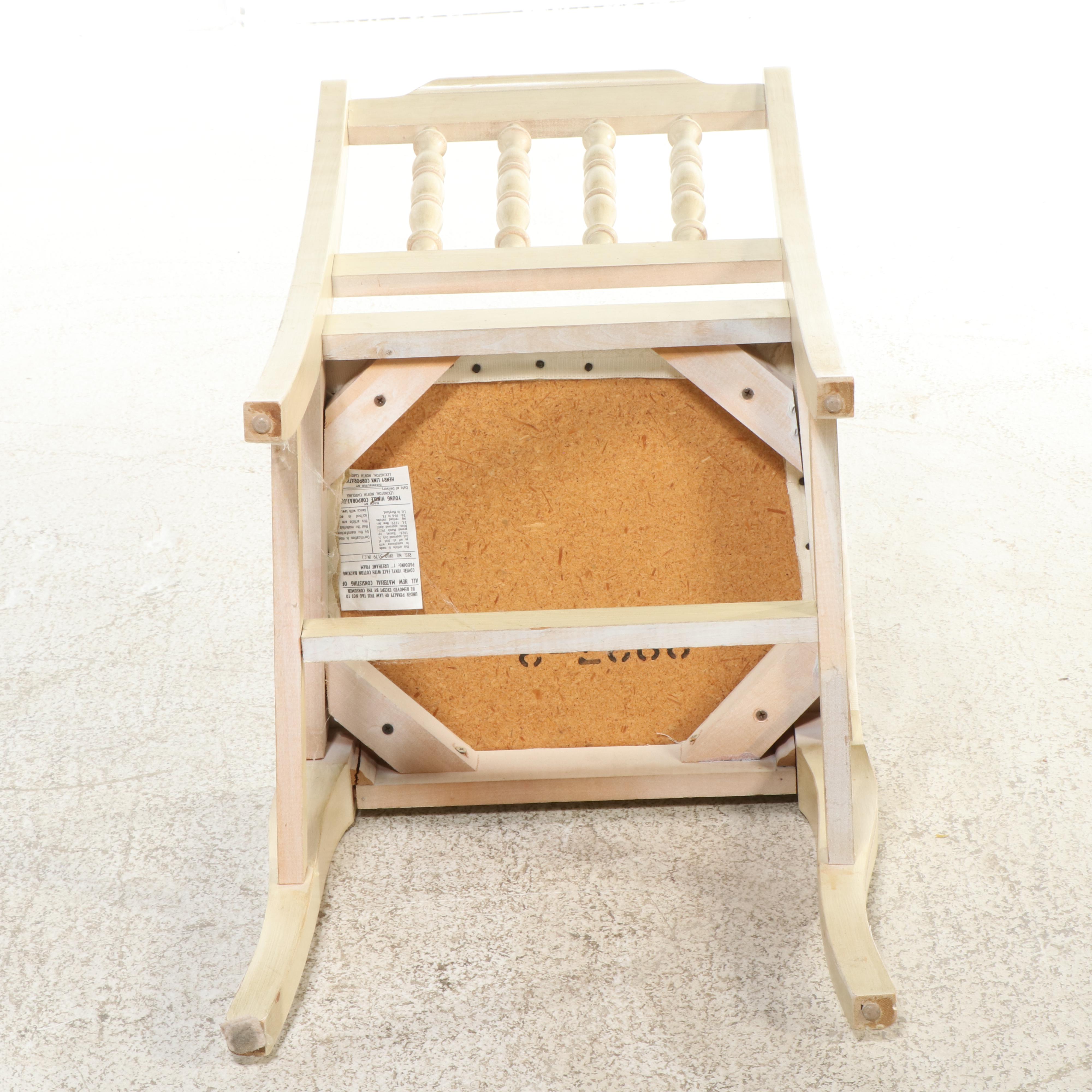 Young Hinkle Corporation Painted Wood Desk Chair, Mid to Late 20th Century