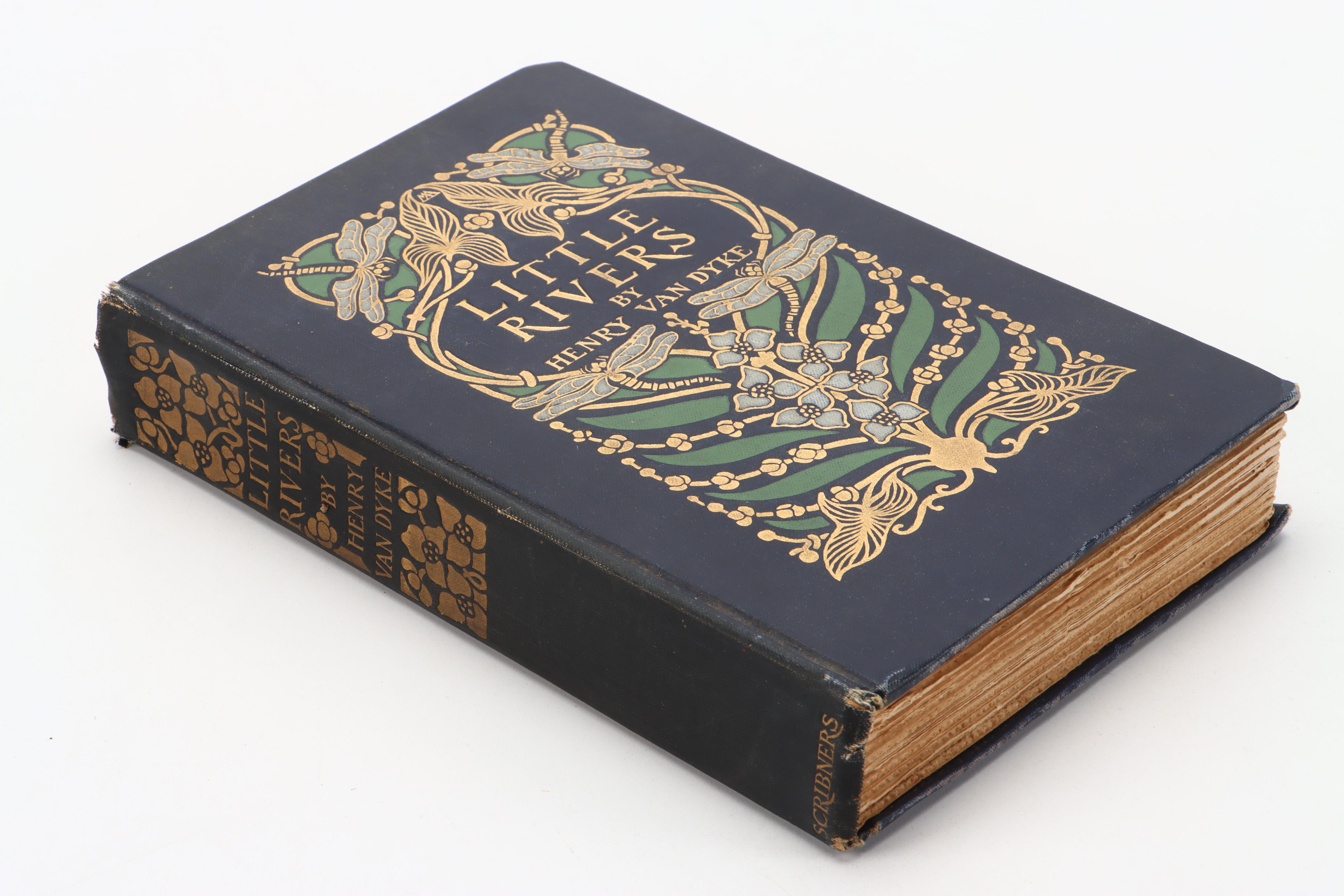 Illustrated First Edition "The Blue Flower" and More by Henry van Dyke