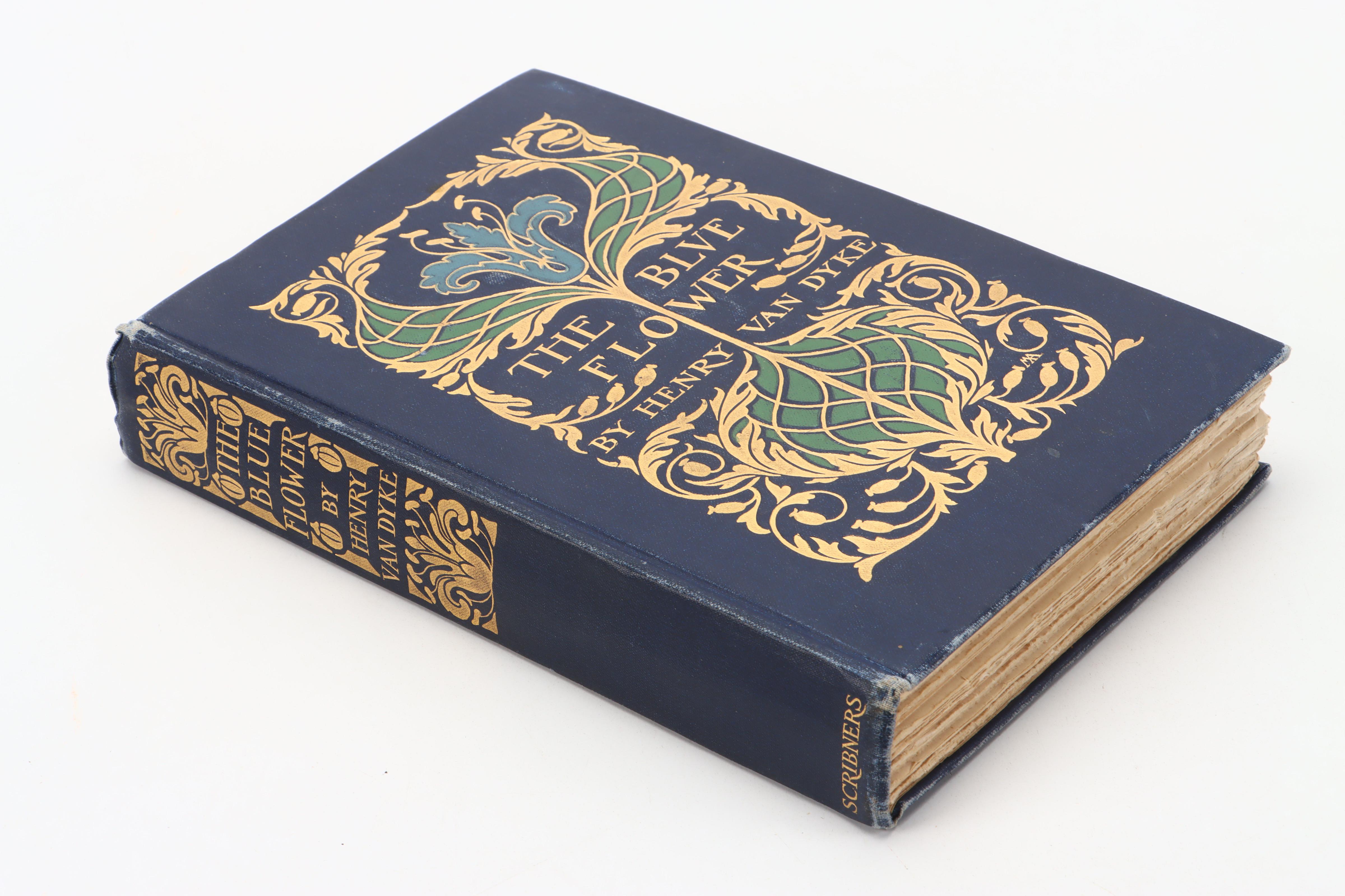 Illustrated First Edition "The Blue Flower" and More by Henry van Dyke