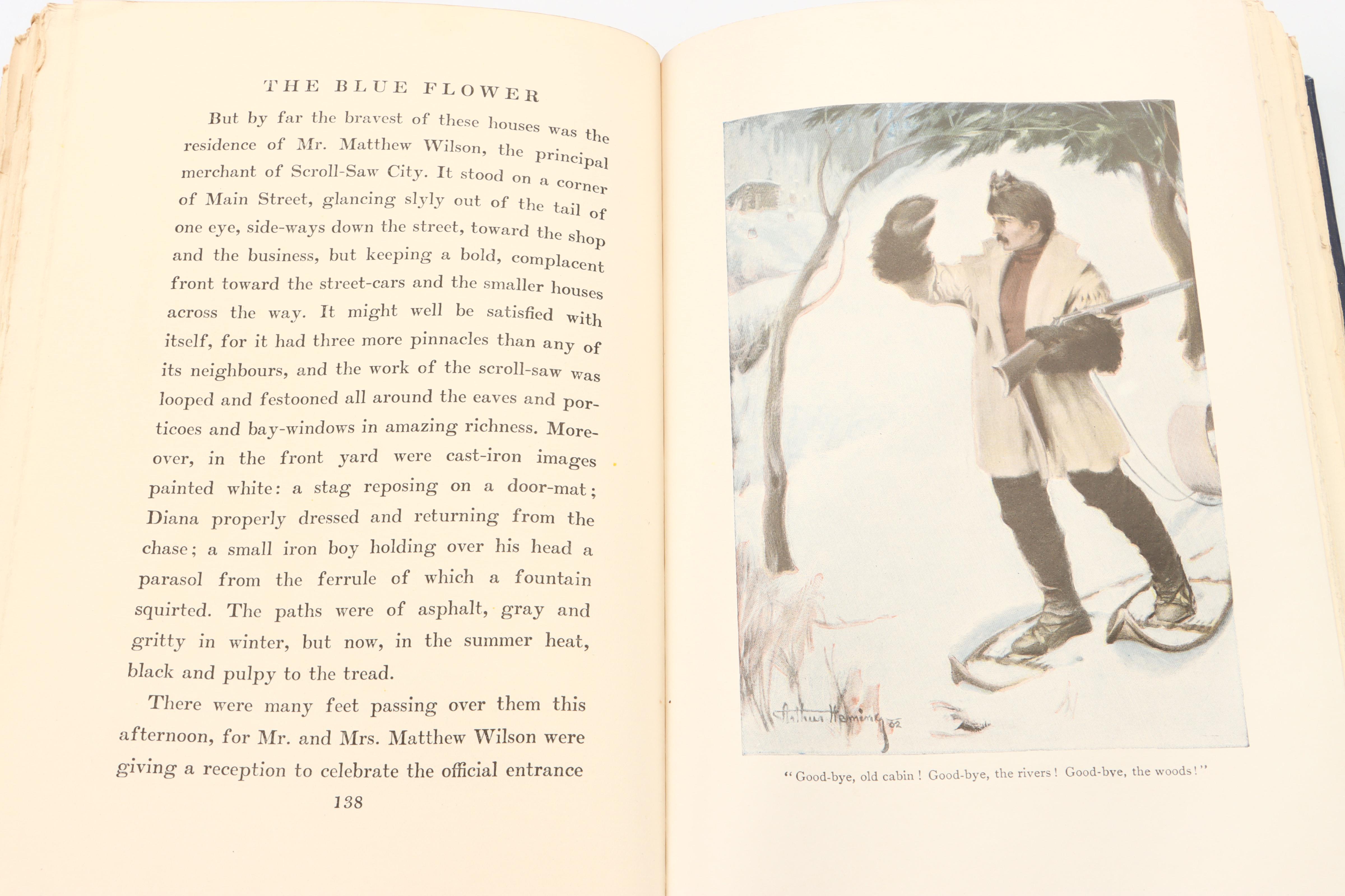 Illustrated First Edition "The Blue Flower" and More by Henry van Dyke