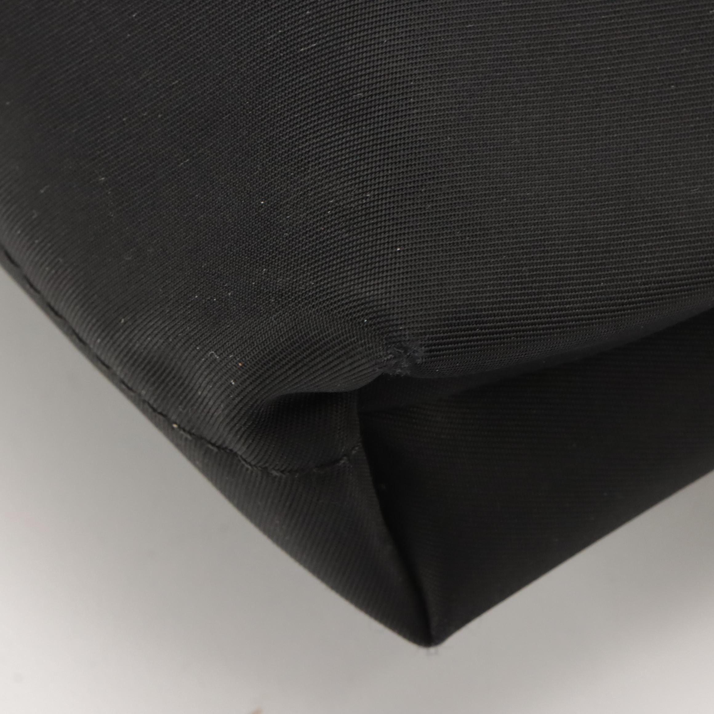 Burberry Flat Messenger Bag in Black House Check Nylon