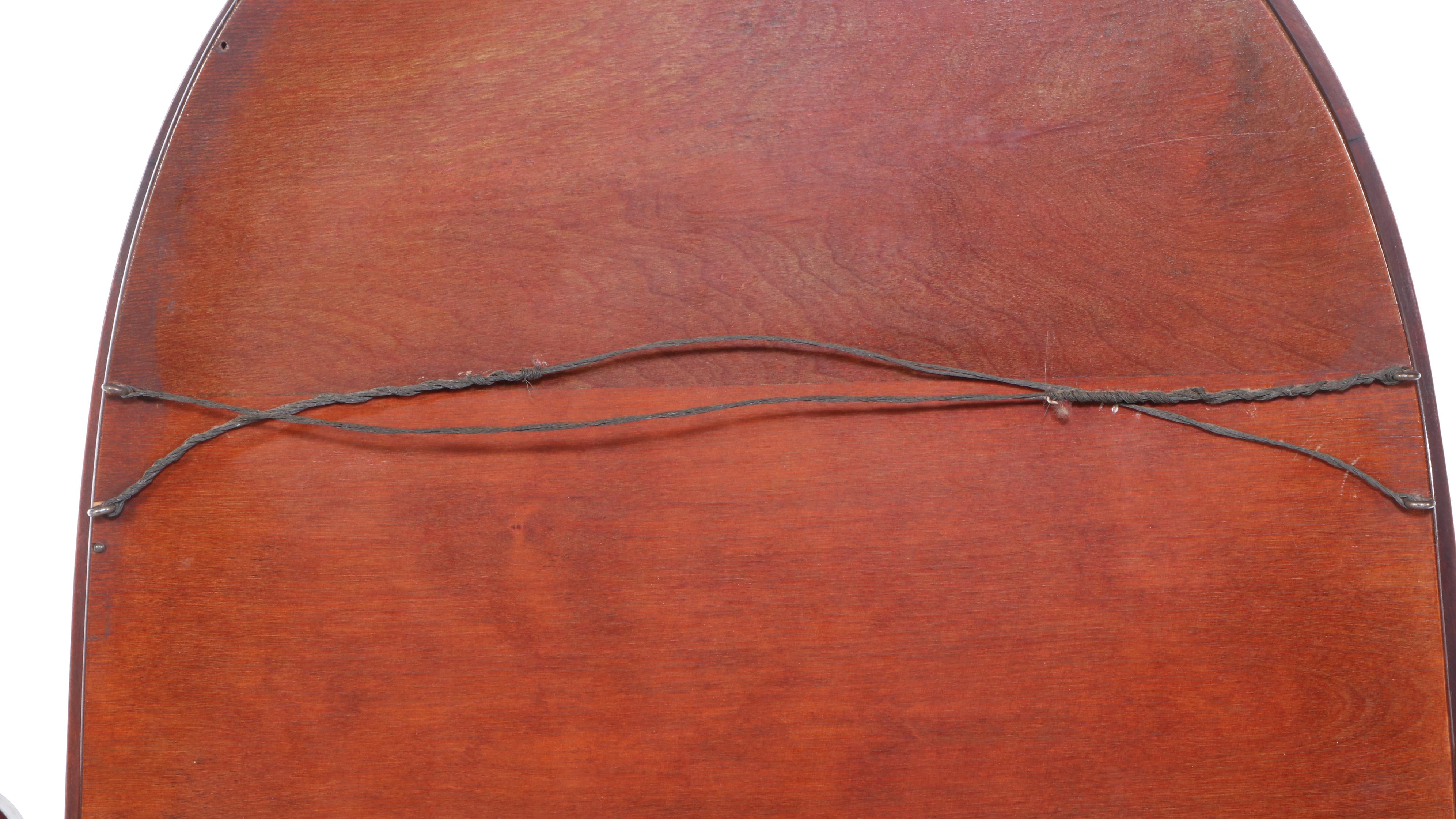 Edwardian Style Carved Mahogany Cheval Mirror