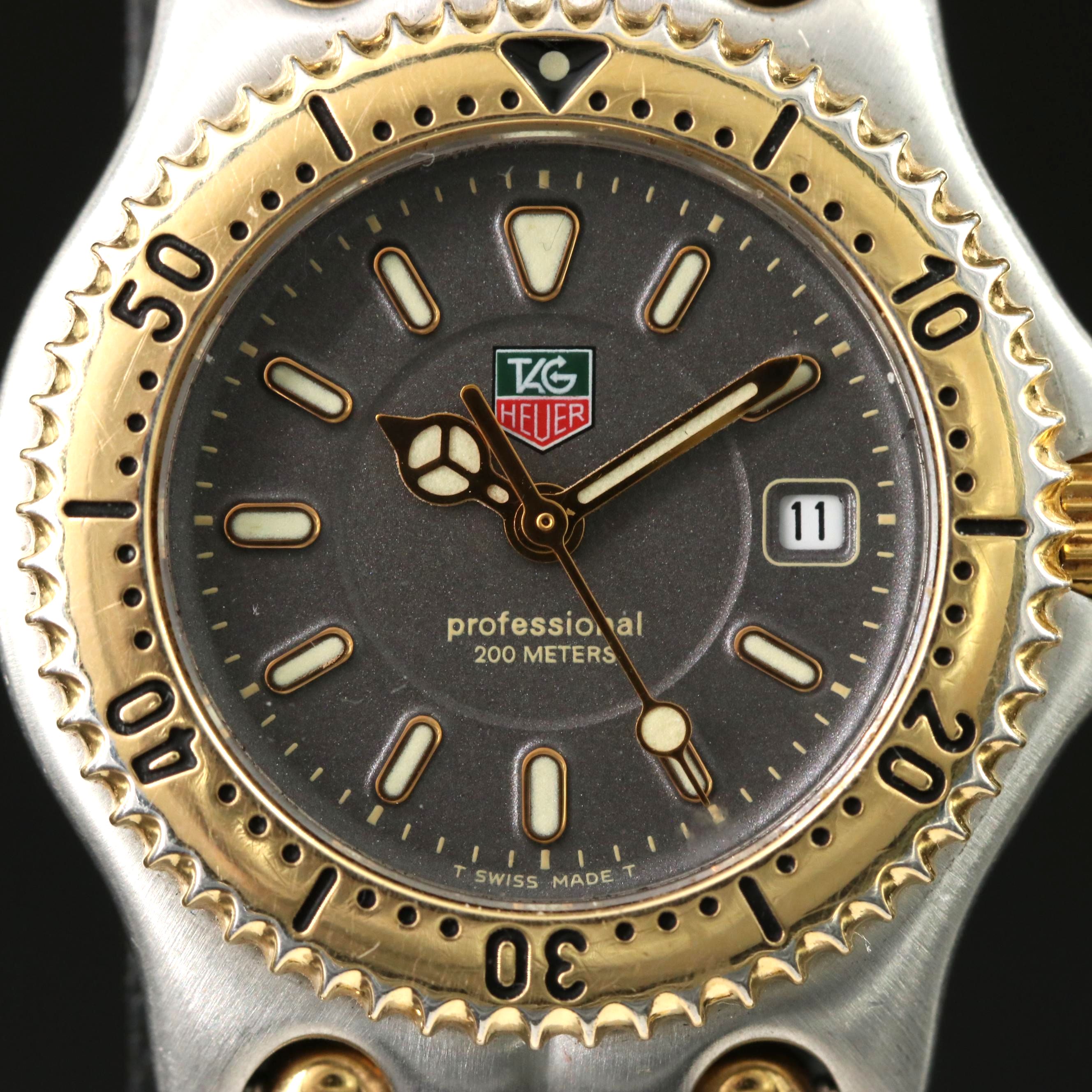 TAG Heuer Two-Tone Professional 200 Meters Watch