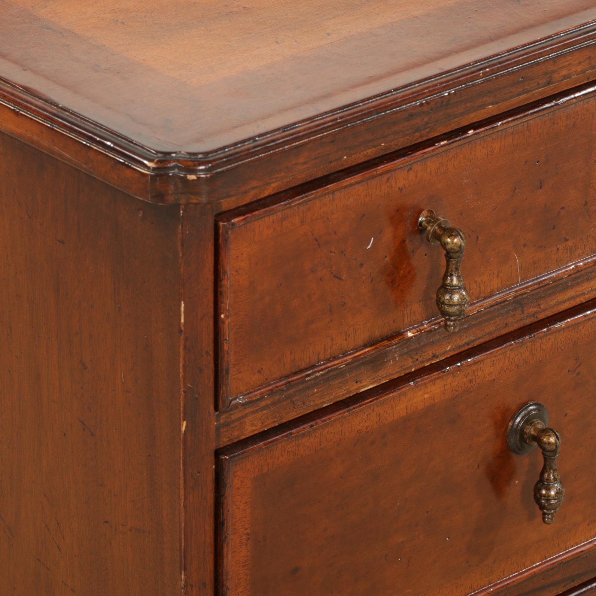 Baker Milling Road Mahogany Commode, Late 20th Century