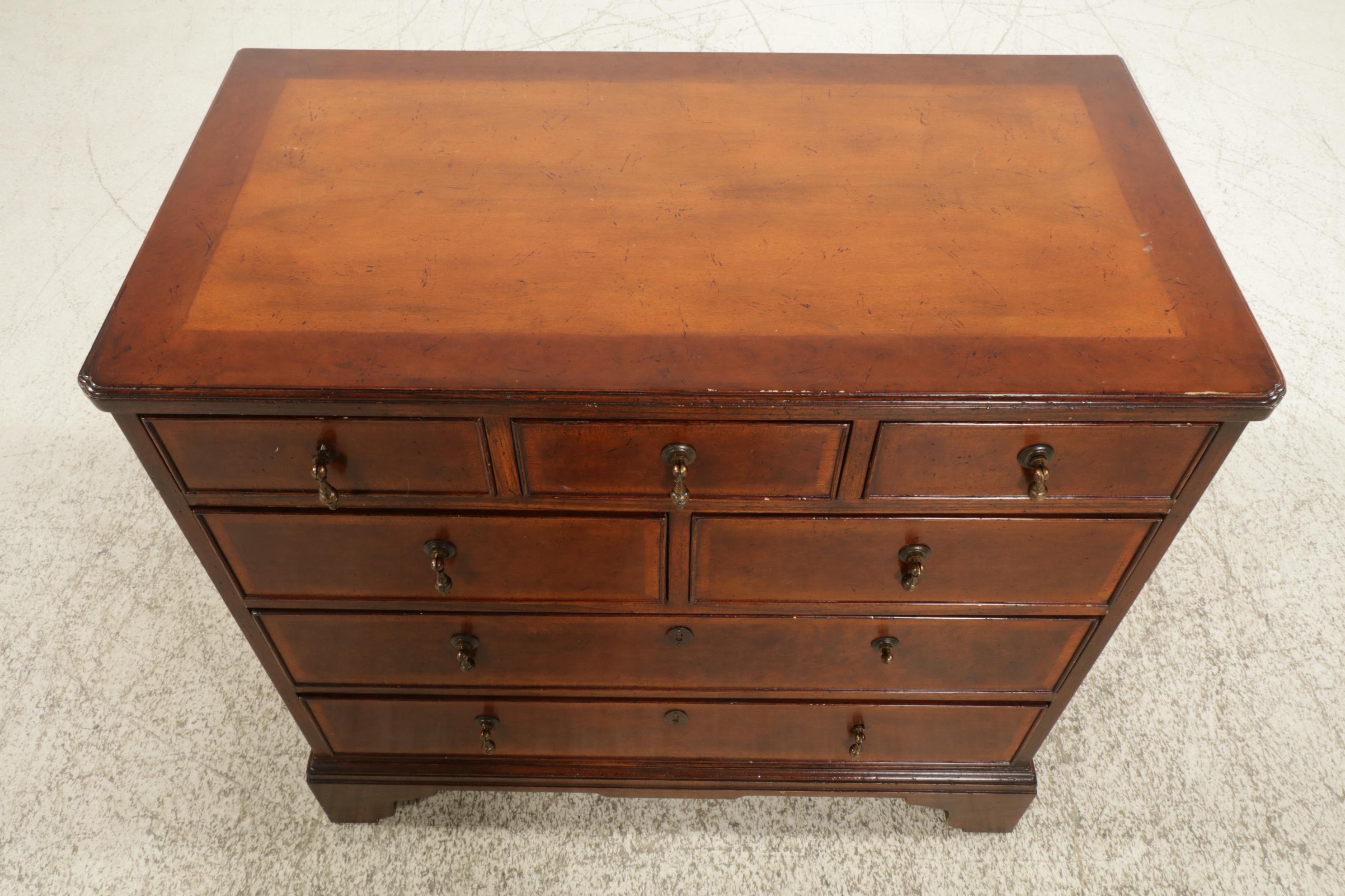 Baker Milling Road Mahogany Commode, Late 20th Century