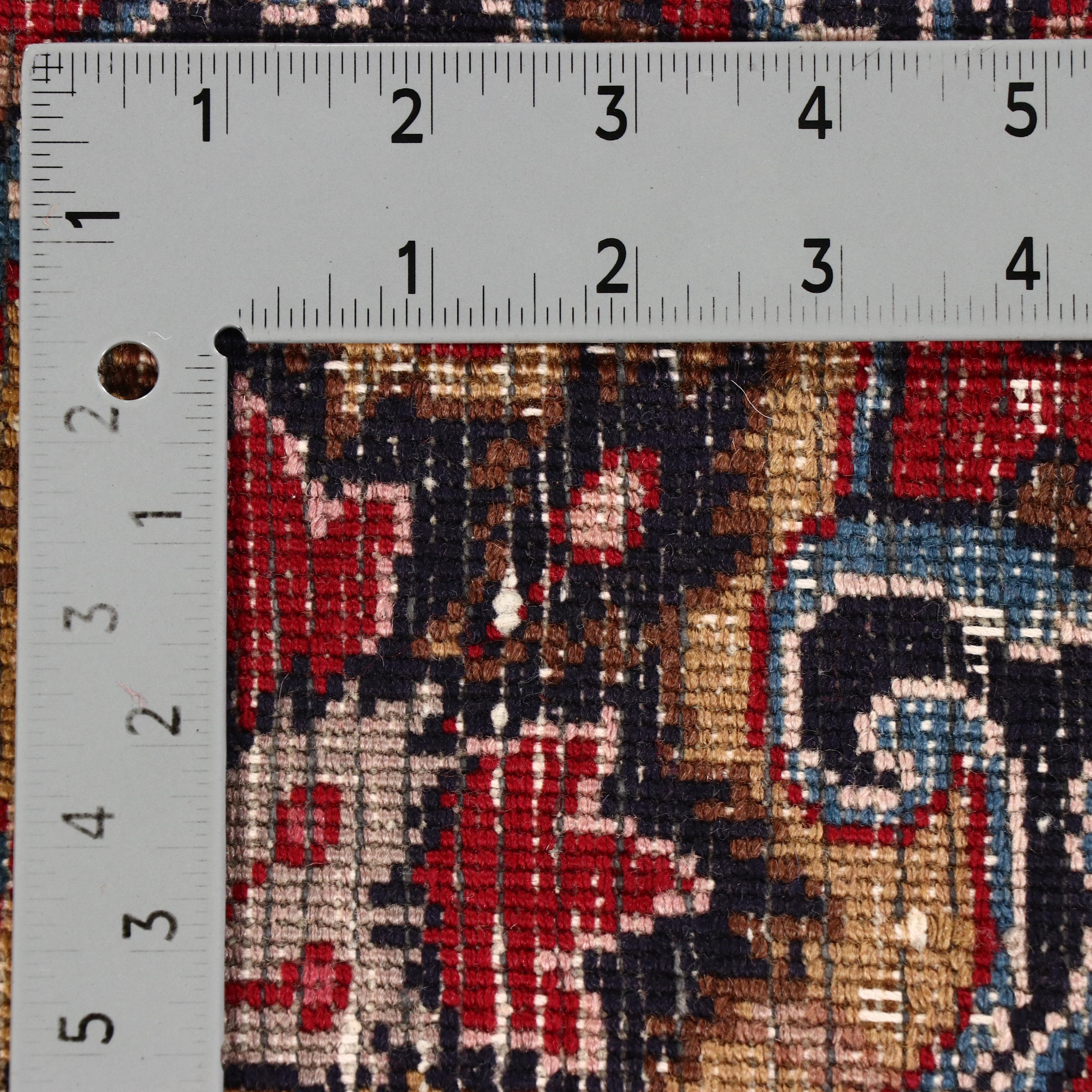 9'8 x 12'5 Hand-Knotted Persian Kashan Room Sized Rug