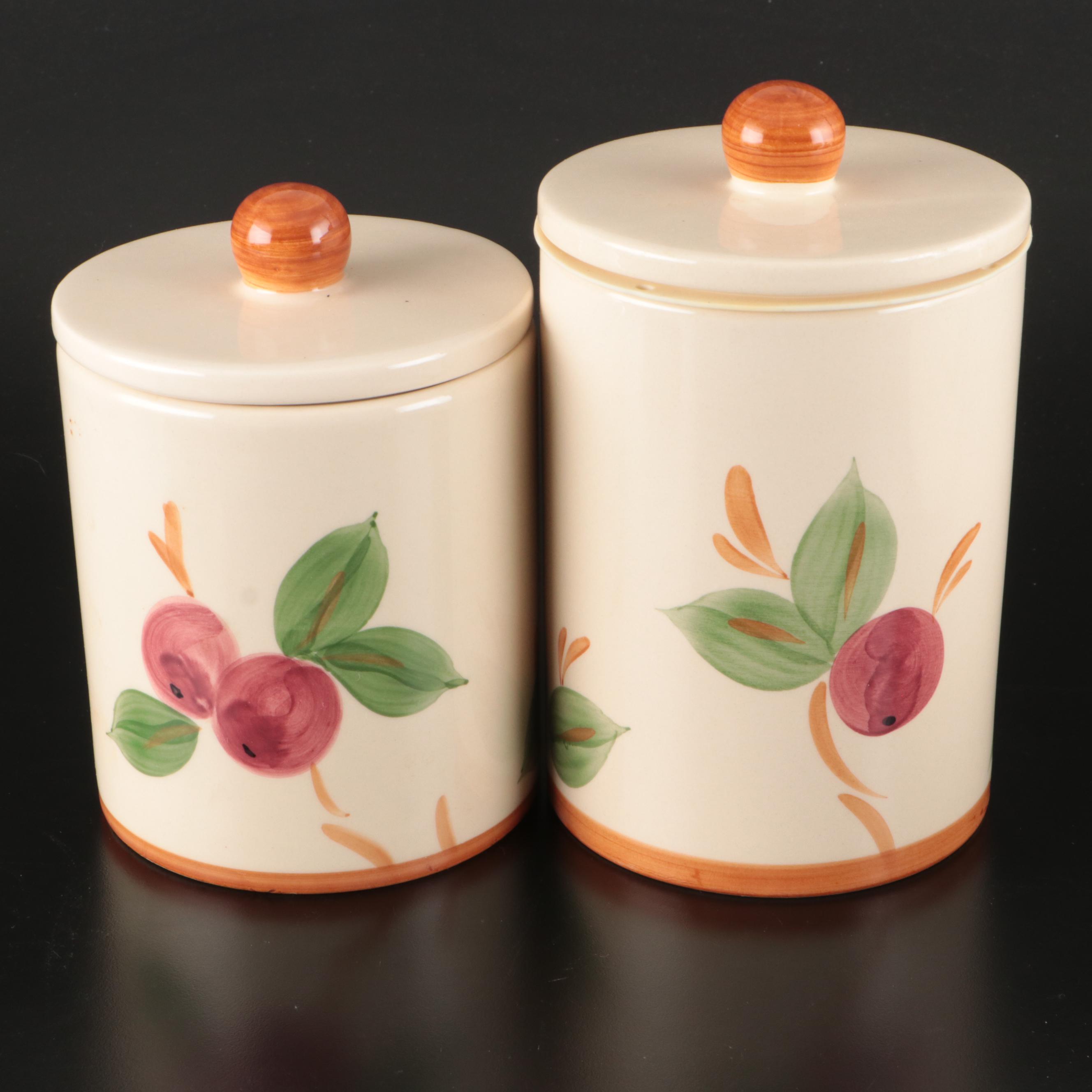 Franciscan "Apple"Serving Pieces and Tumblers, Mid to Late 20th Century