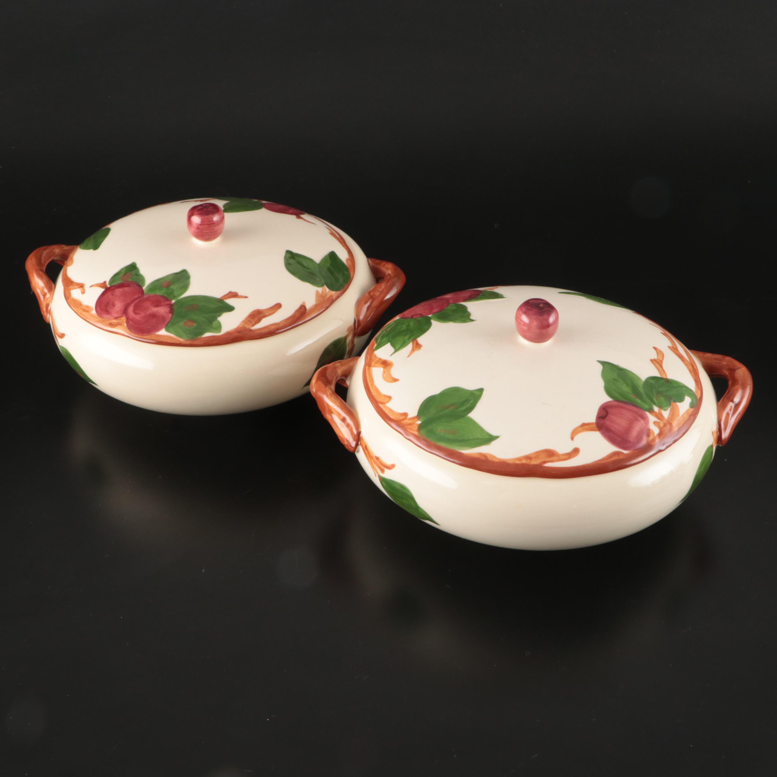 Franciscan "Apple"Serving Pieces and Tumblers, Mid to Late 20th Century