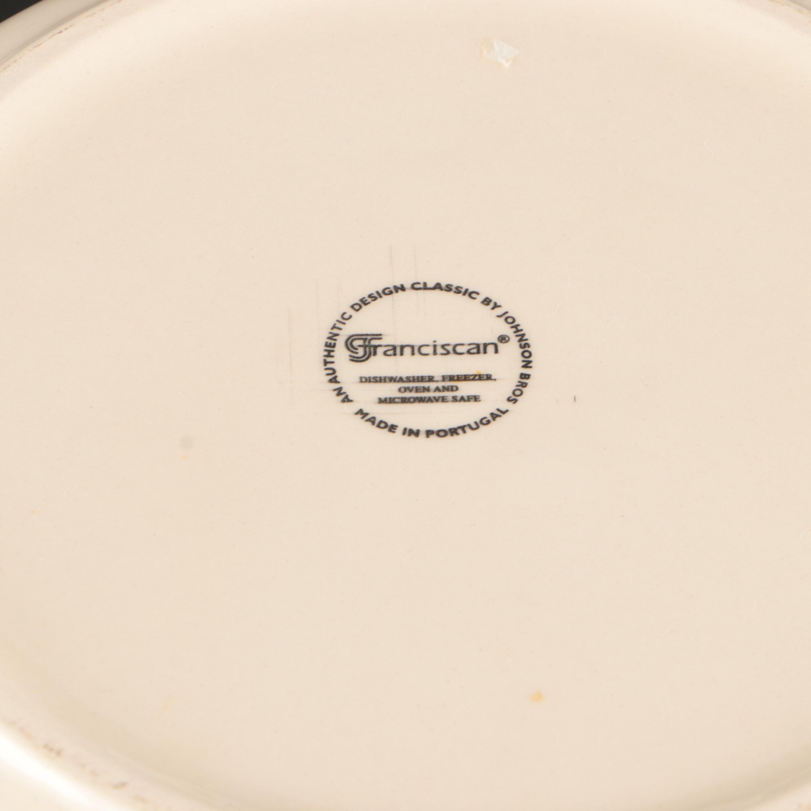 Franciscan "Apple"Serving Pieces and Tumblers, Mid to Late 20th Century