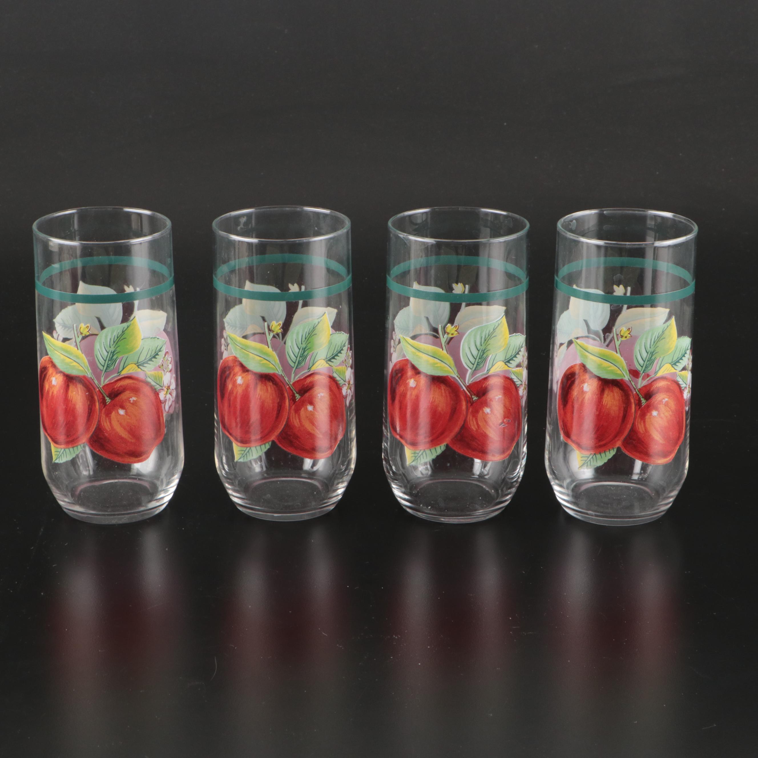 Franciscan "Apple"Serving Pieces and Tumblers, Mid to Late 20th Century