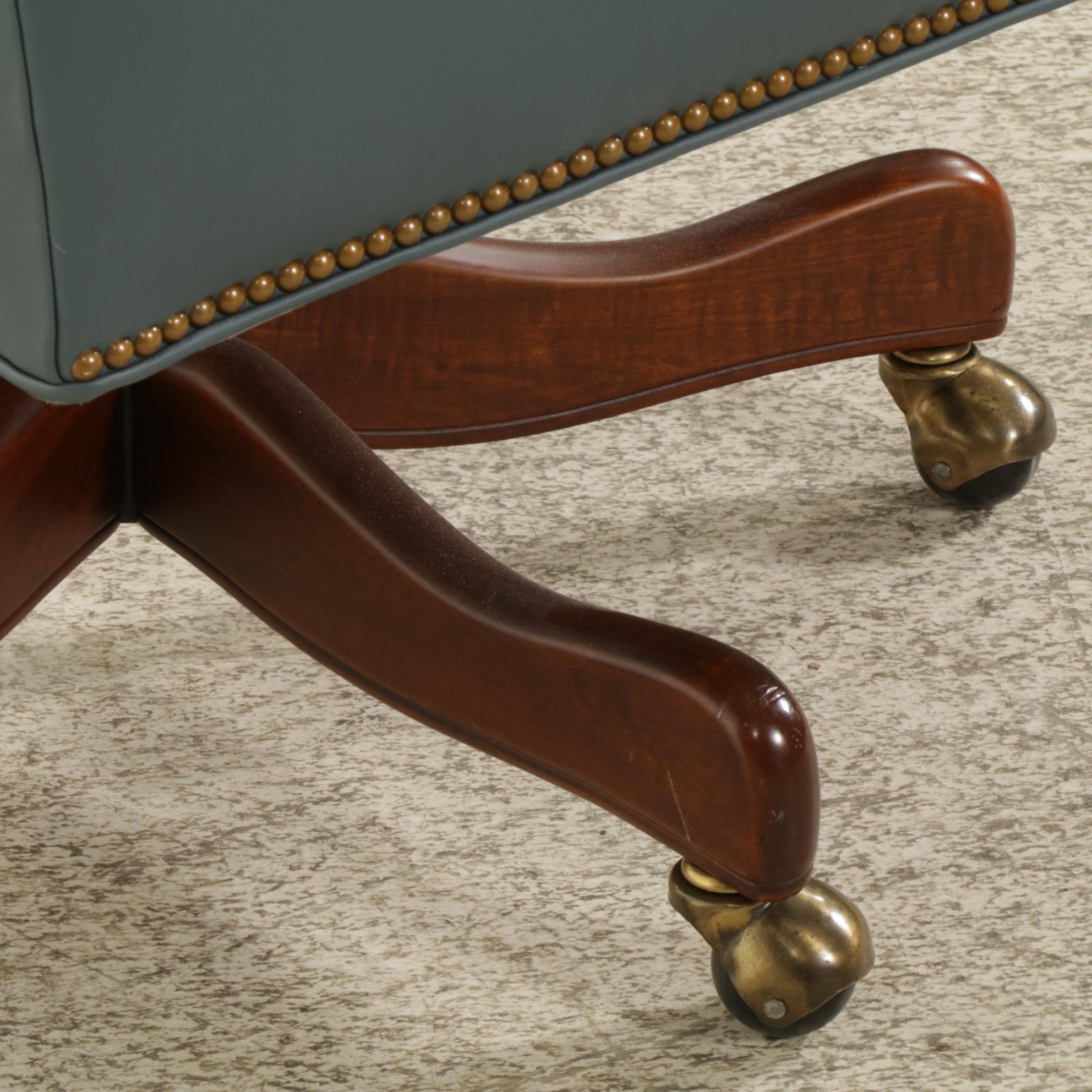 Hancock & Moore Leather Upholstered Office Chair