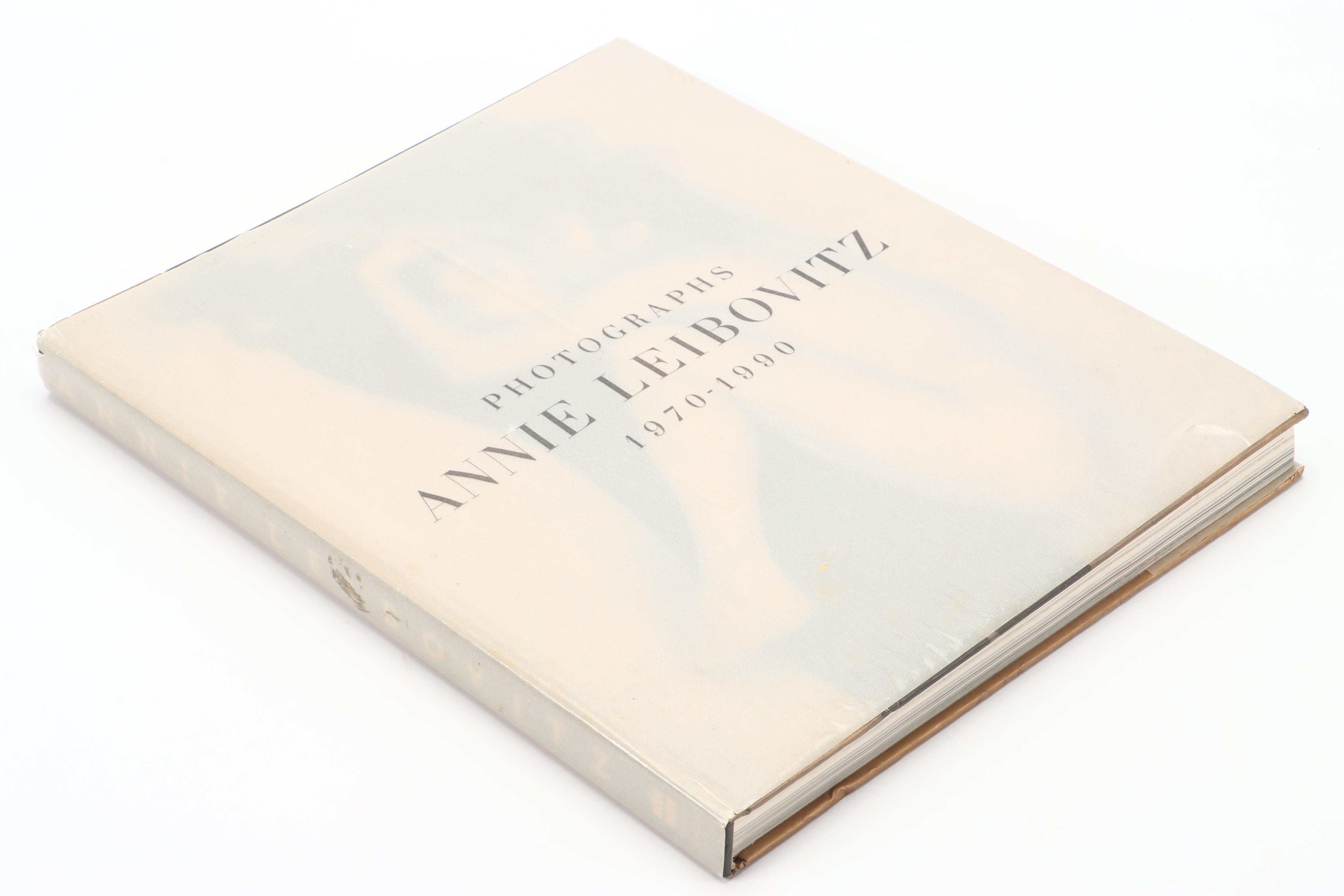 First Edition, First Printing "Photographs, 1970–1990" by Annie Leibovitz, 1991