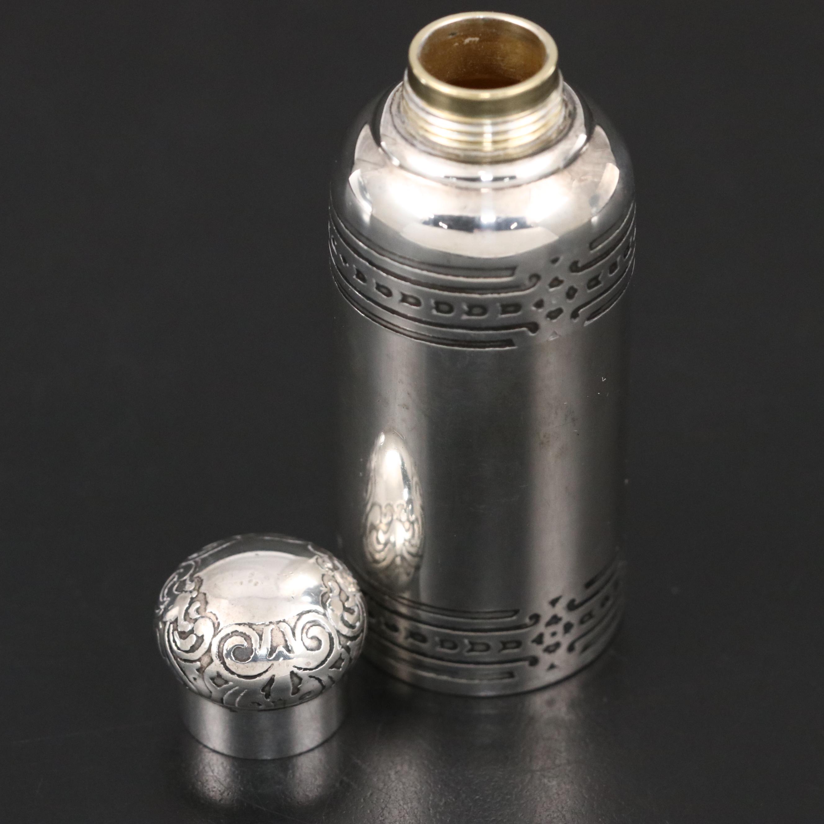 Tiffany & Co. Sterling Silver Perfume Bottle, Early to Mid-20th Century
