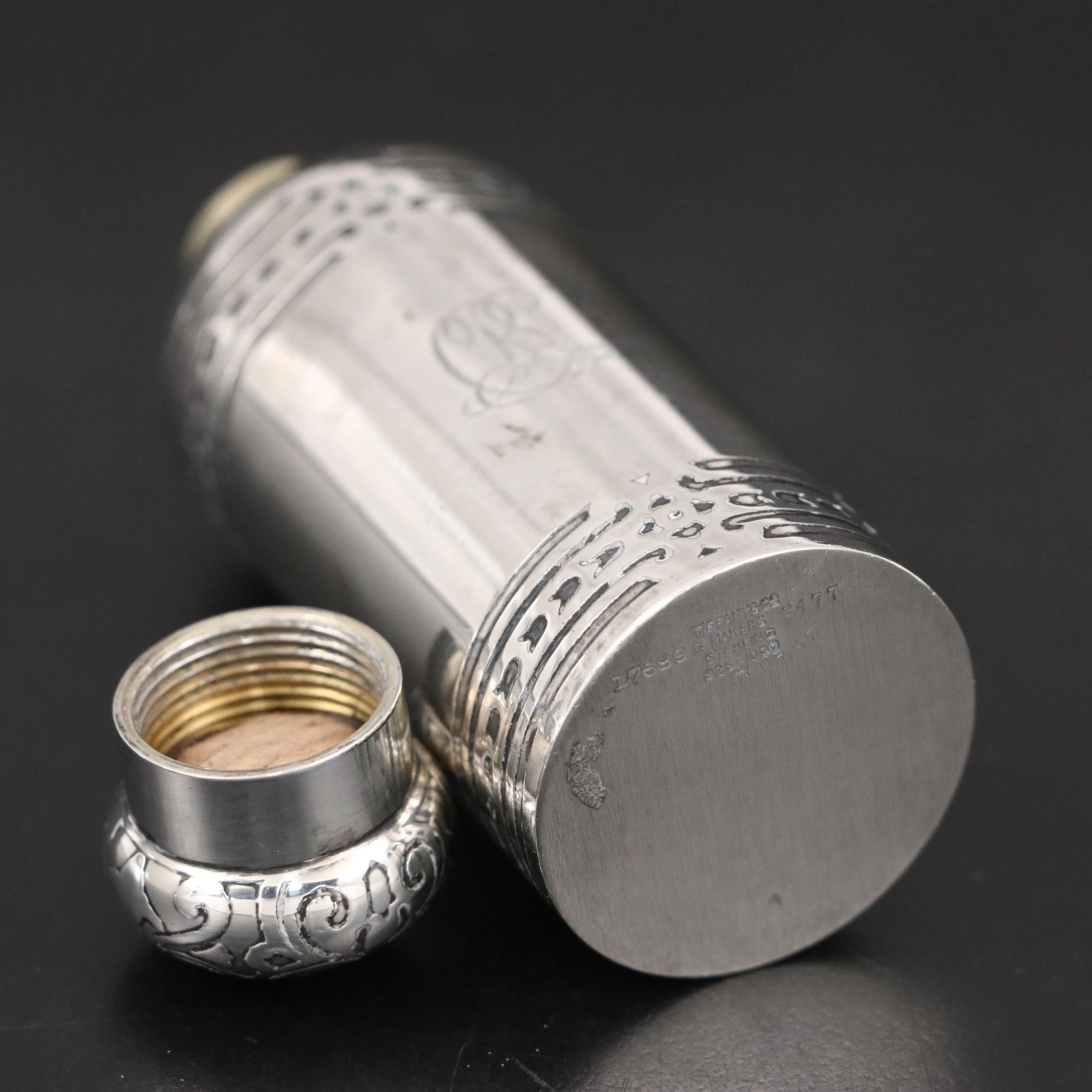 Tiffany & Co. Sterling Silver Perfume Bottle, Early to Mid-20th Century